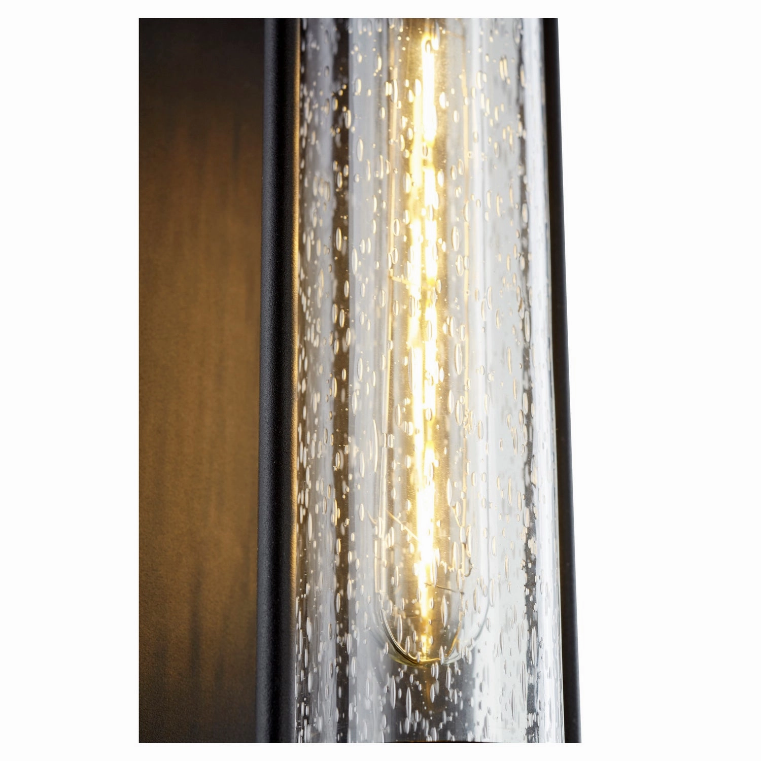 Roope One Light Outdoor Lantern Textured Black