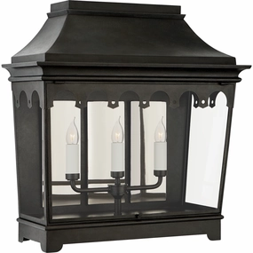 Rosedale Grand Wide 3/4 Wall LanternWeatherproof outdoor lighting