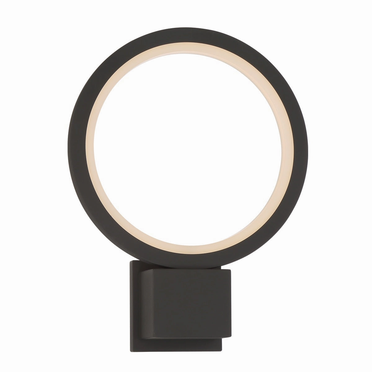 Round 1-Light LED Outdoor Wall MountWeatherproof outdoor lighting