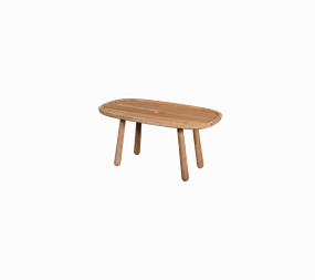 Royal coffee table, rectangularoutdoor coffee table for patio or lounge