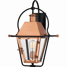 Rue De Royal One Light Outdoor Wall Lantern Aged CopperOutdoor wall sconces with motion sensor