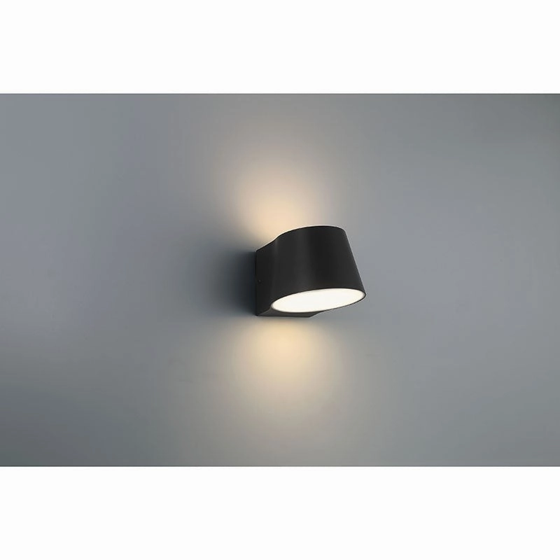 Ry LED Outdoor Wall Mount Black