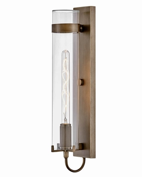 Ryden LED Wall Mount Lantern Burnished BronzeOutdoor wall sconces with motion sensor