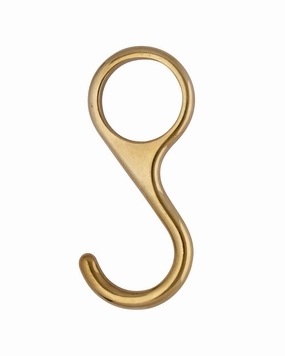 S-hook in brass - For 25 mm tube automatic garden watering system kit