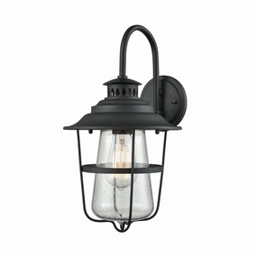 San Mateo One Light Outdoor Wall Sconce Textured Matte BlackOutdoor wall sconces with motion sensor