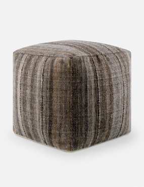 Sanji Indoor / Outdoor Square Poufwaterproof outdoor throw pillow