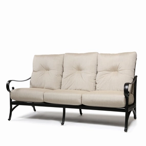 Santa Barbara Sofacast aluminum patio dining set