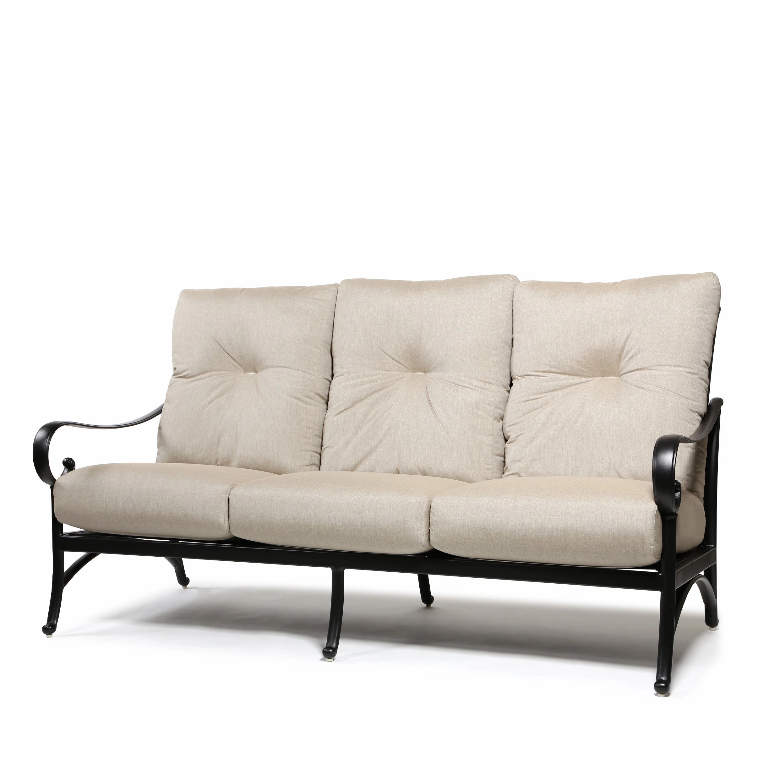 Santa Barbara Sofacast aluminum patio dining set