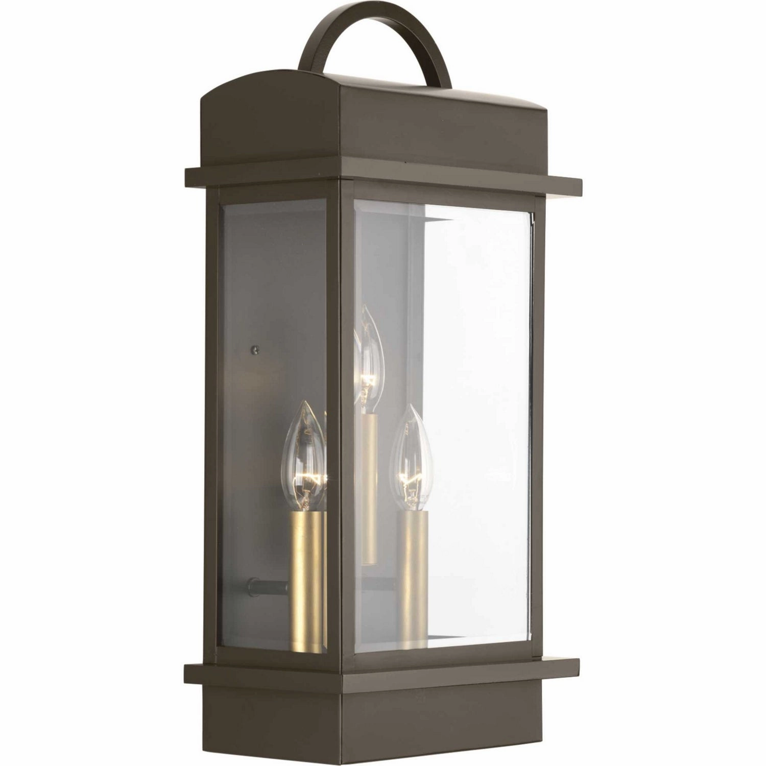 Santee Three Light Large Wall Lantern Antique Bronze