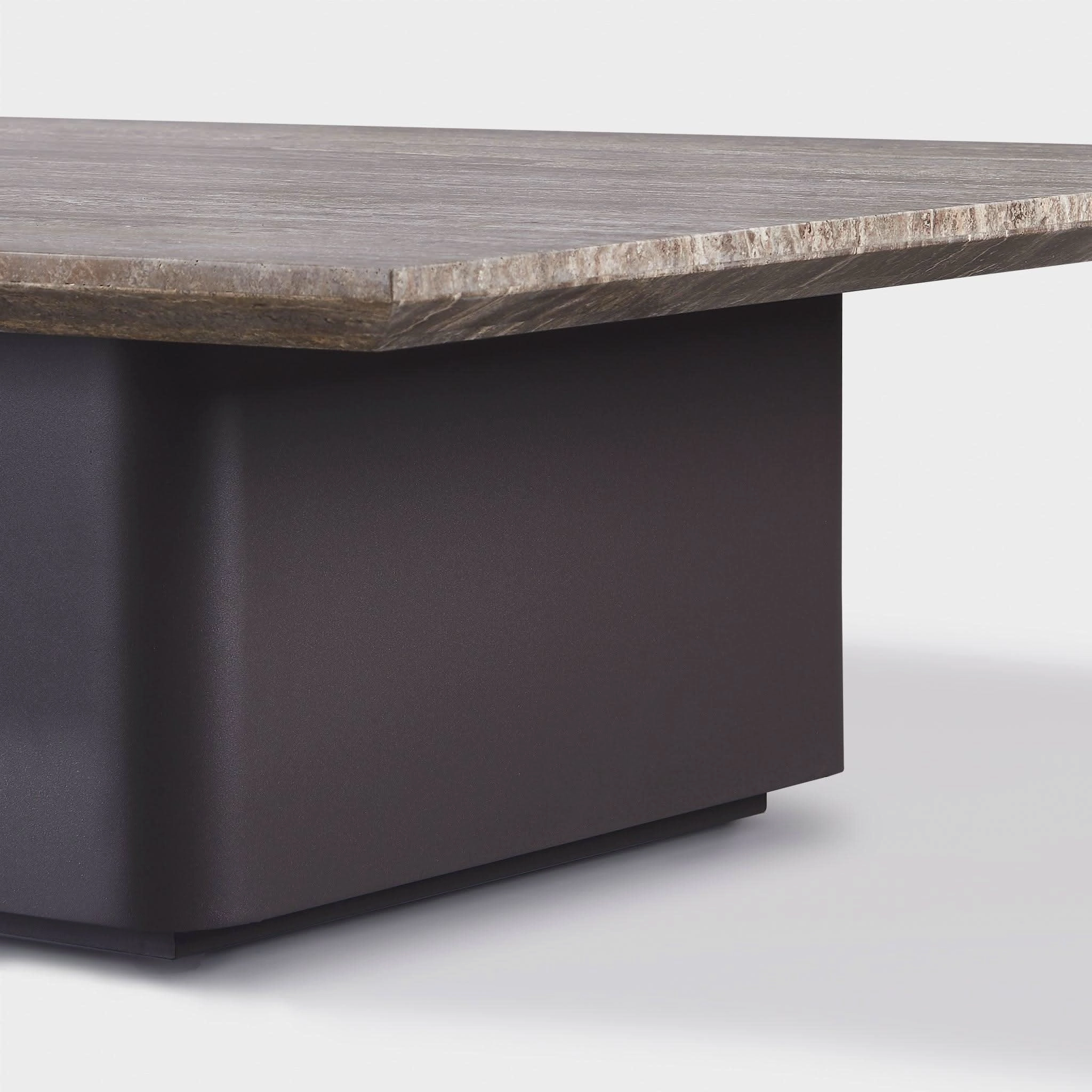Santorini Outdoor Stone Coffee Table