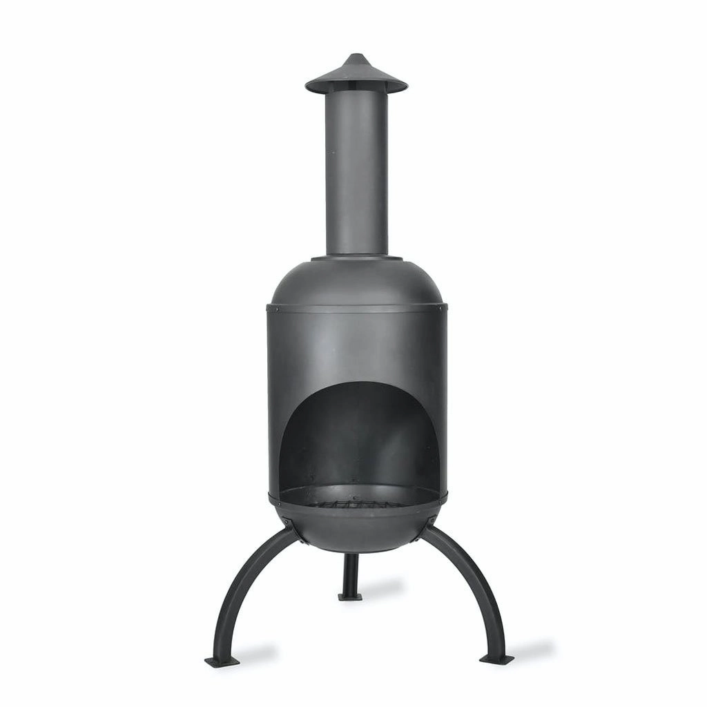 Sarsden Chiminea heavy-duty garden utility cart with handle