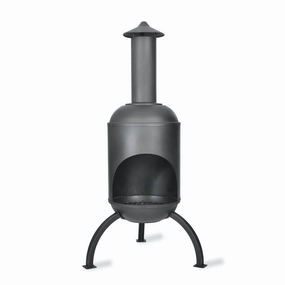 Sarsden Chiminea heavy-duty garden utility cart with handle