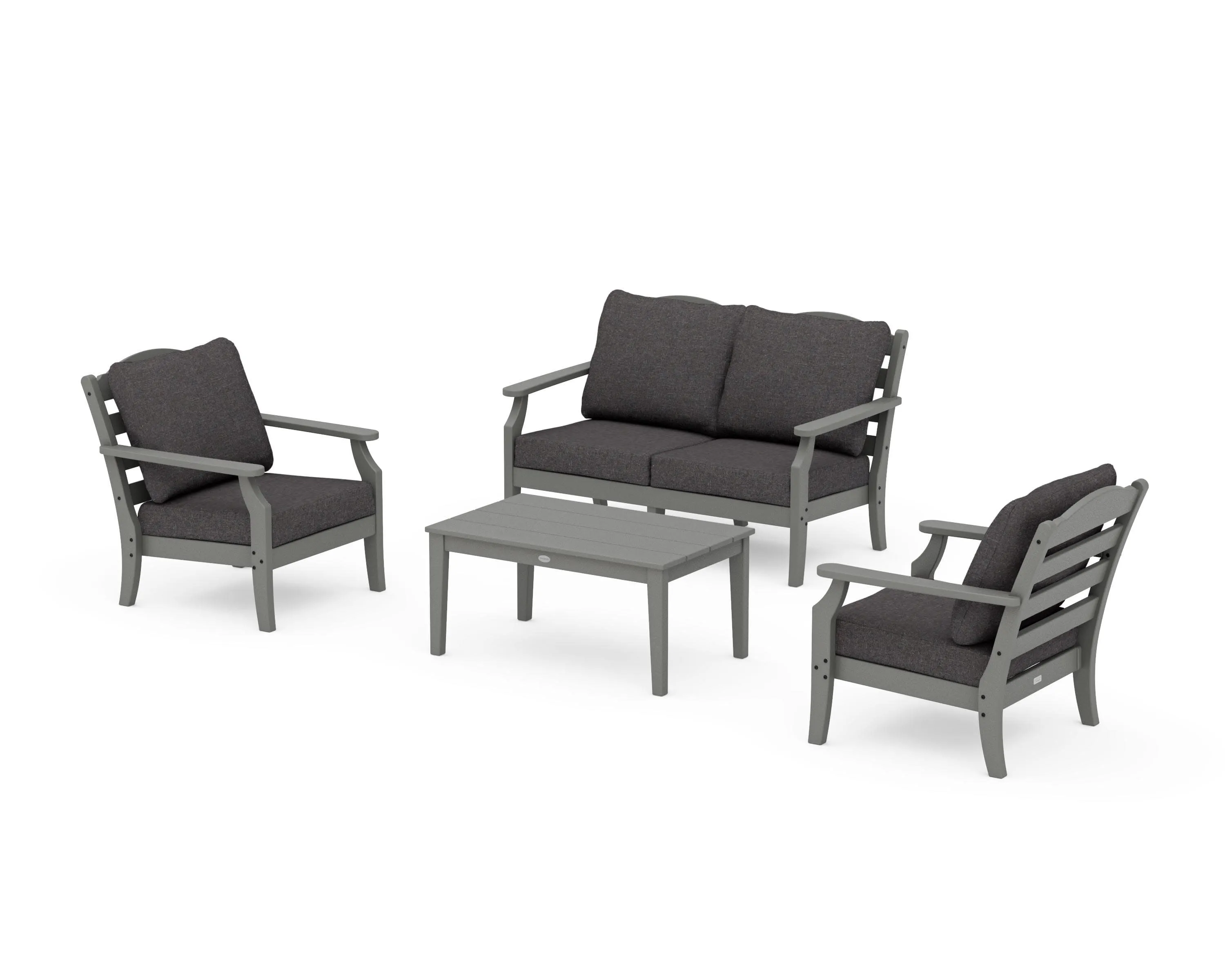 Savannah 4-Piece Deep Seating Set with Loveseat