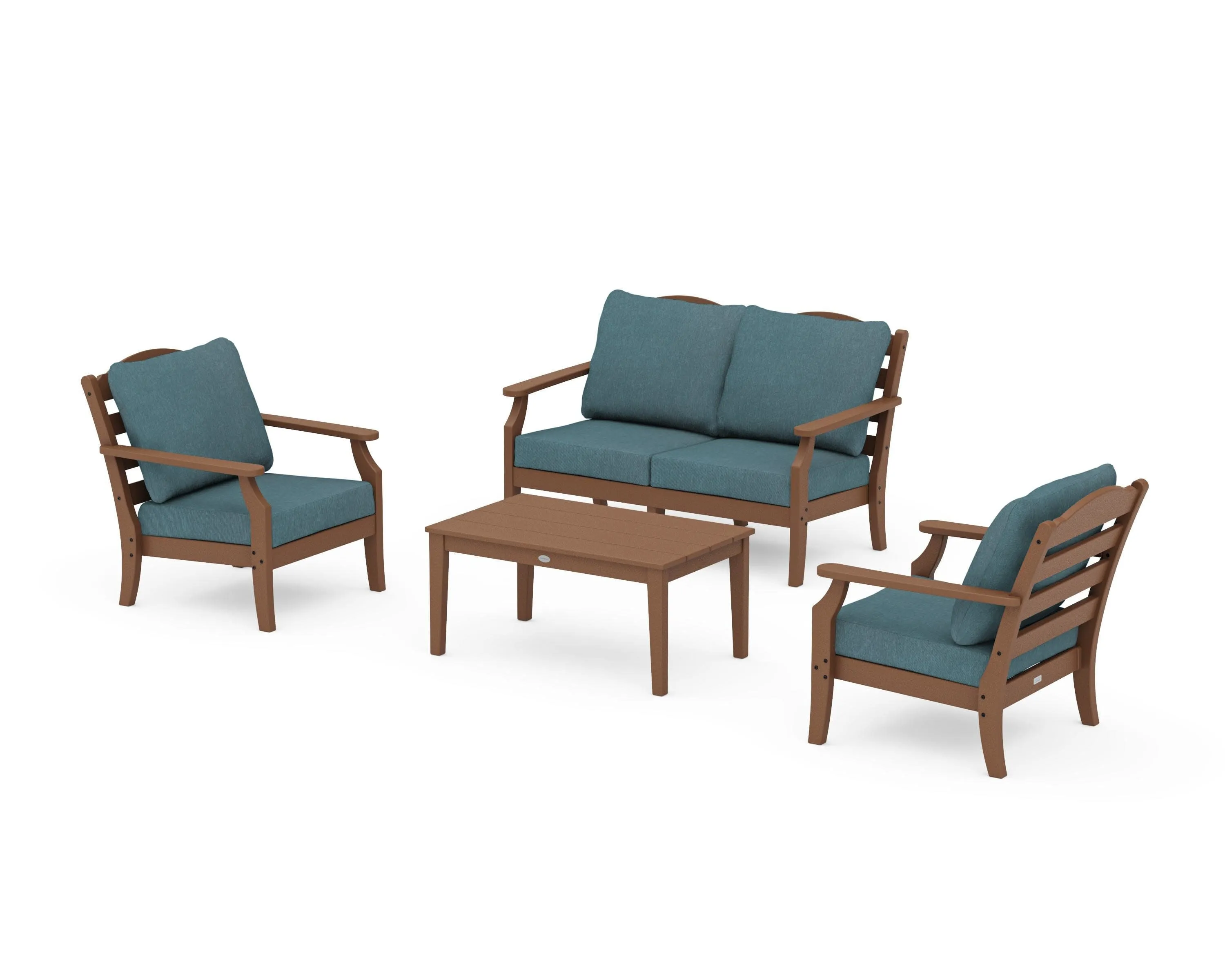 Savannah 4-Piece Deep Seating Set with Loveseat