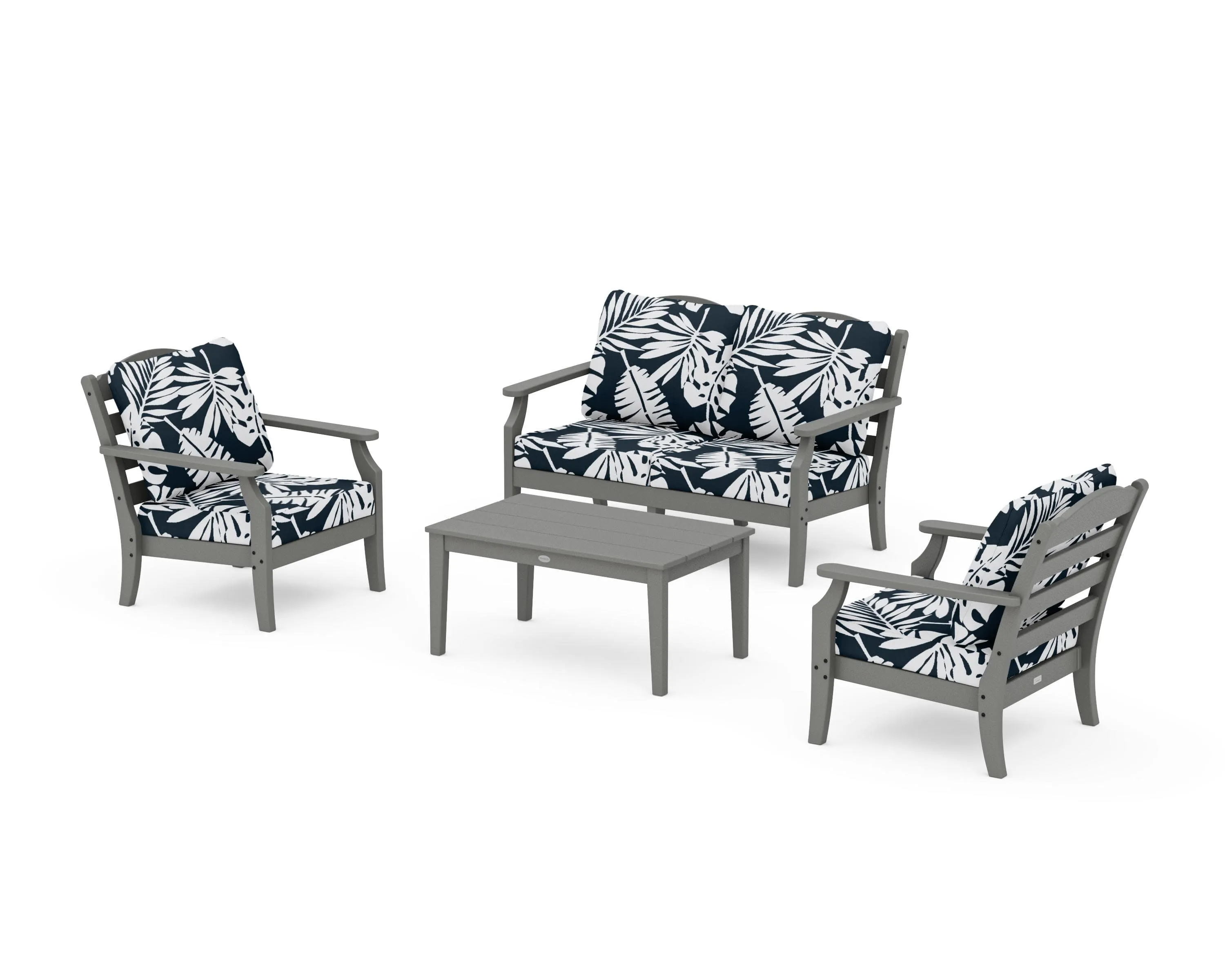 Savannah 4-Piece Deep Seating Set with Loveseat