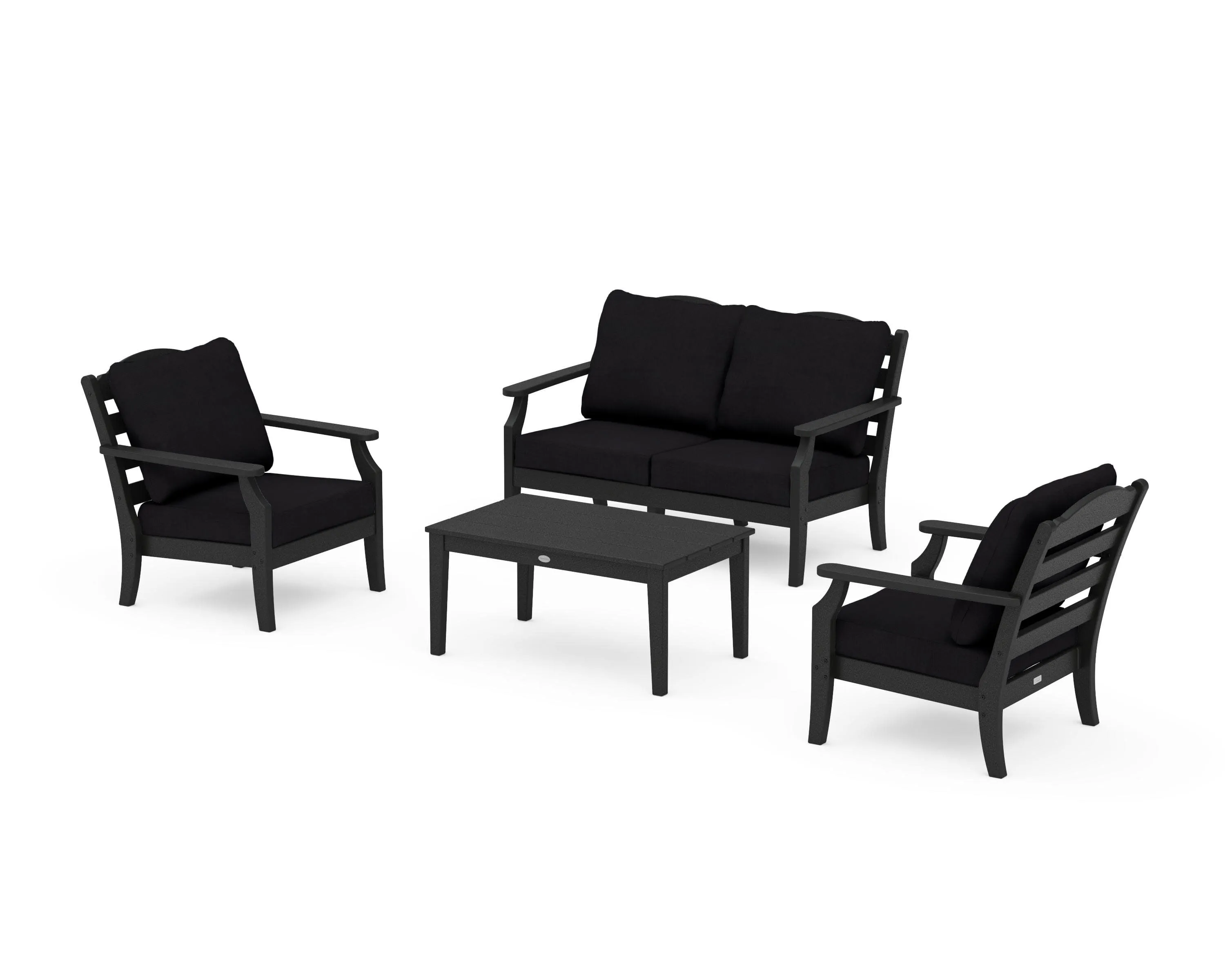 Savannah 4-Piece Deep Seating Set with Loveseat