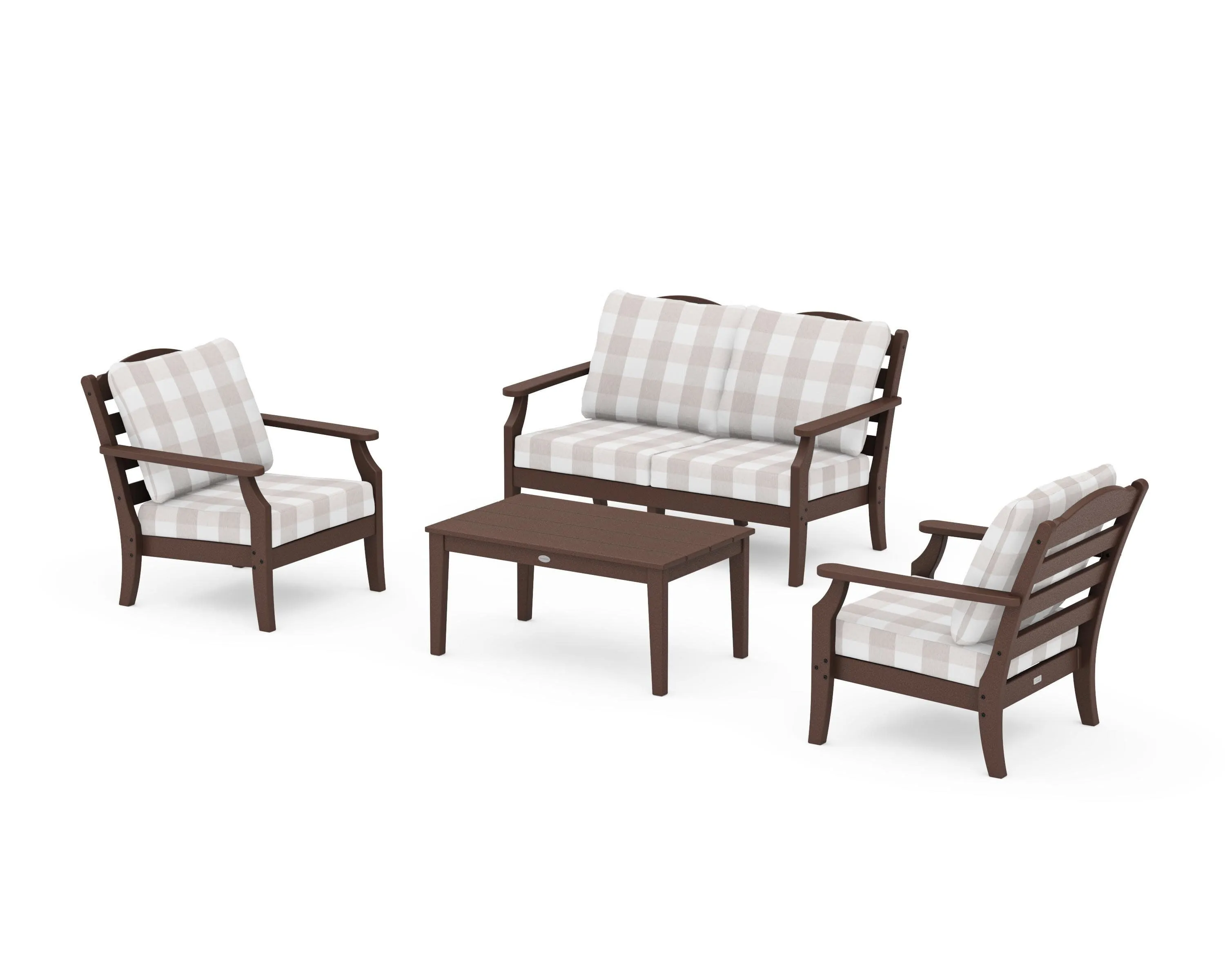 Savannah 4-Piece Deep Seating Set with Loveseat