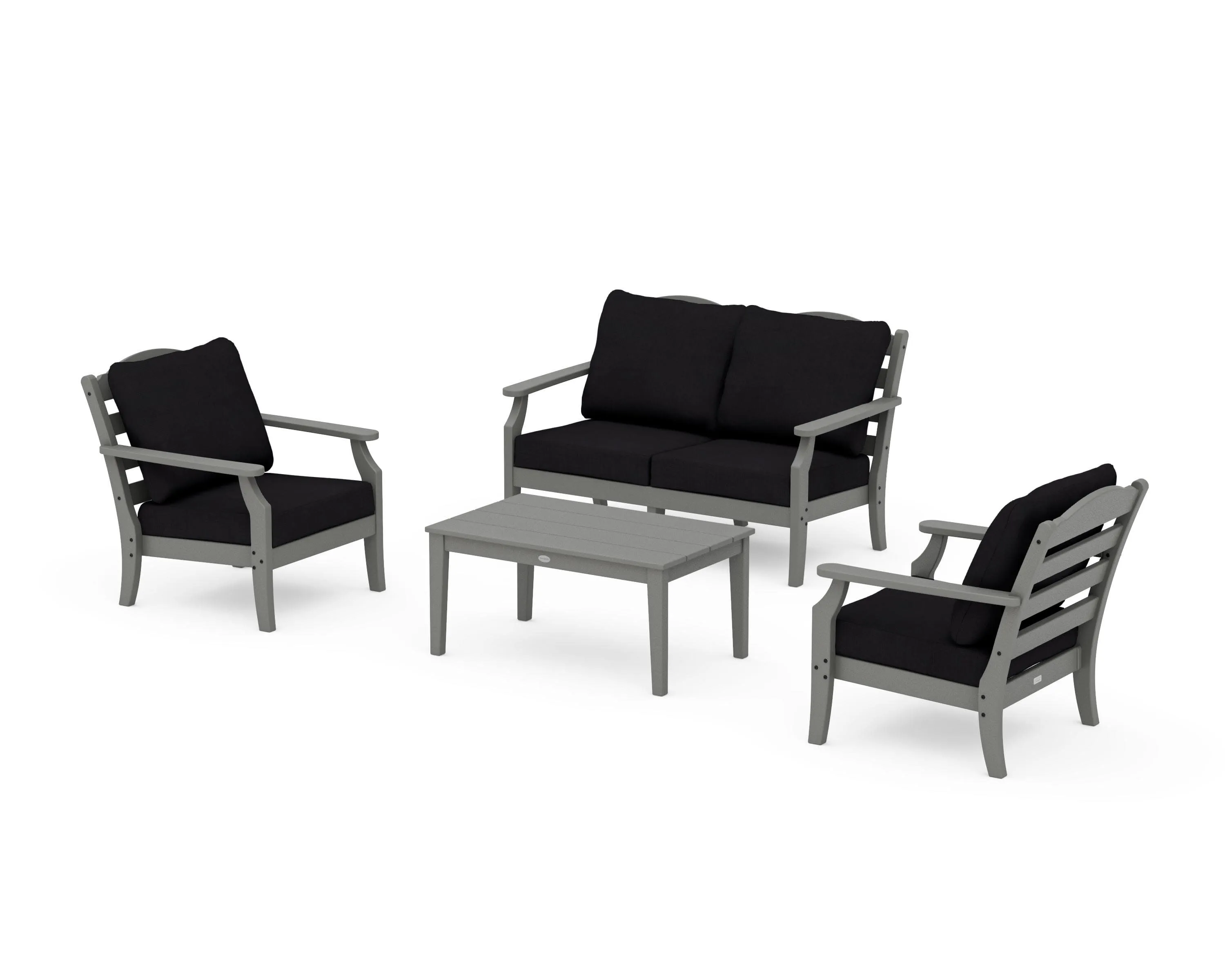 Savannah 4-Piece Deep Seating Set with Loveseat
