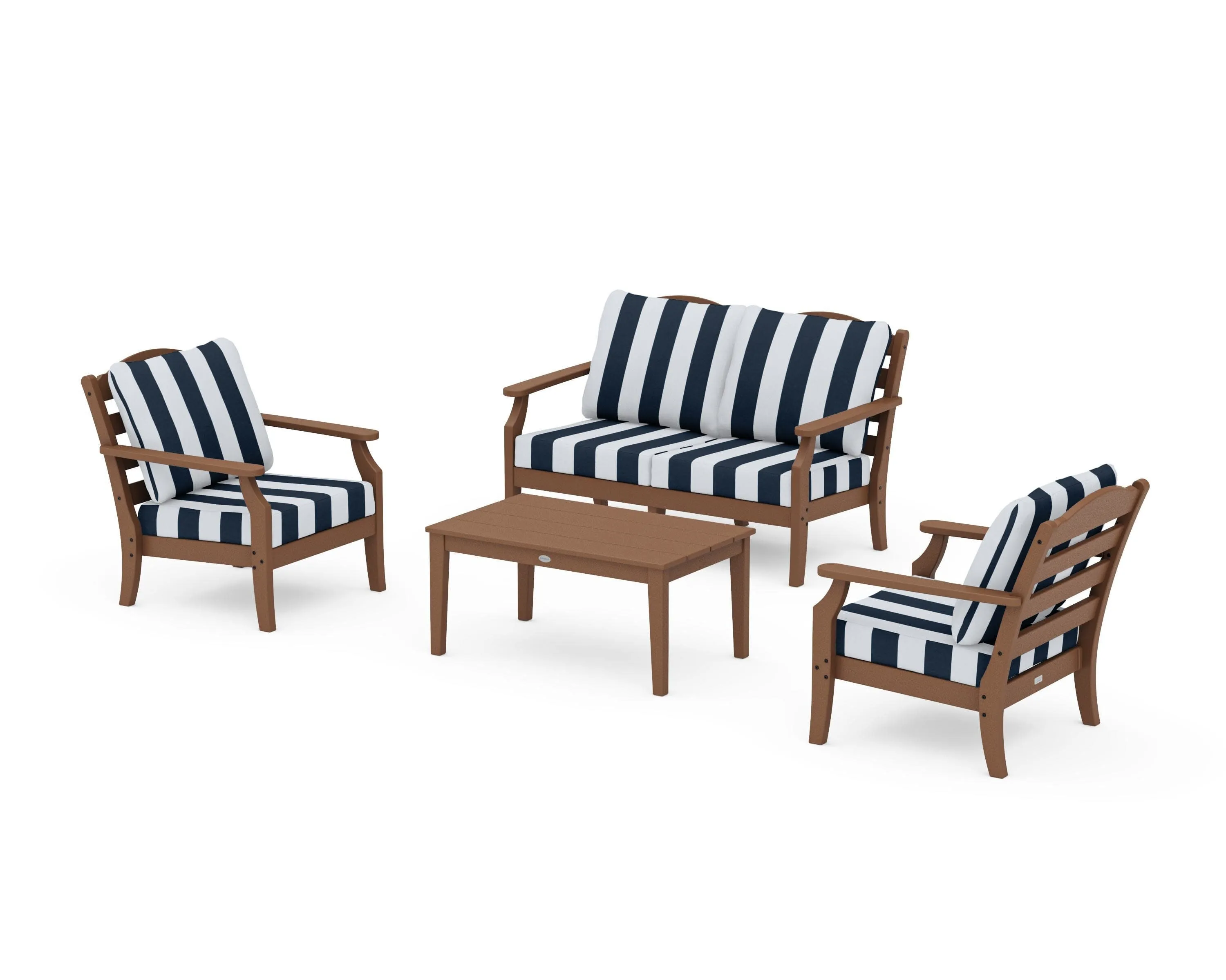 Savannah 4-Piece Deep Seating Set with Loveseat