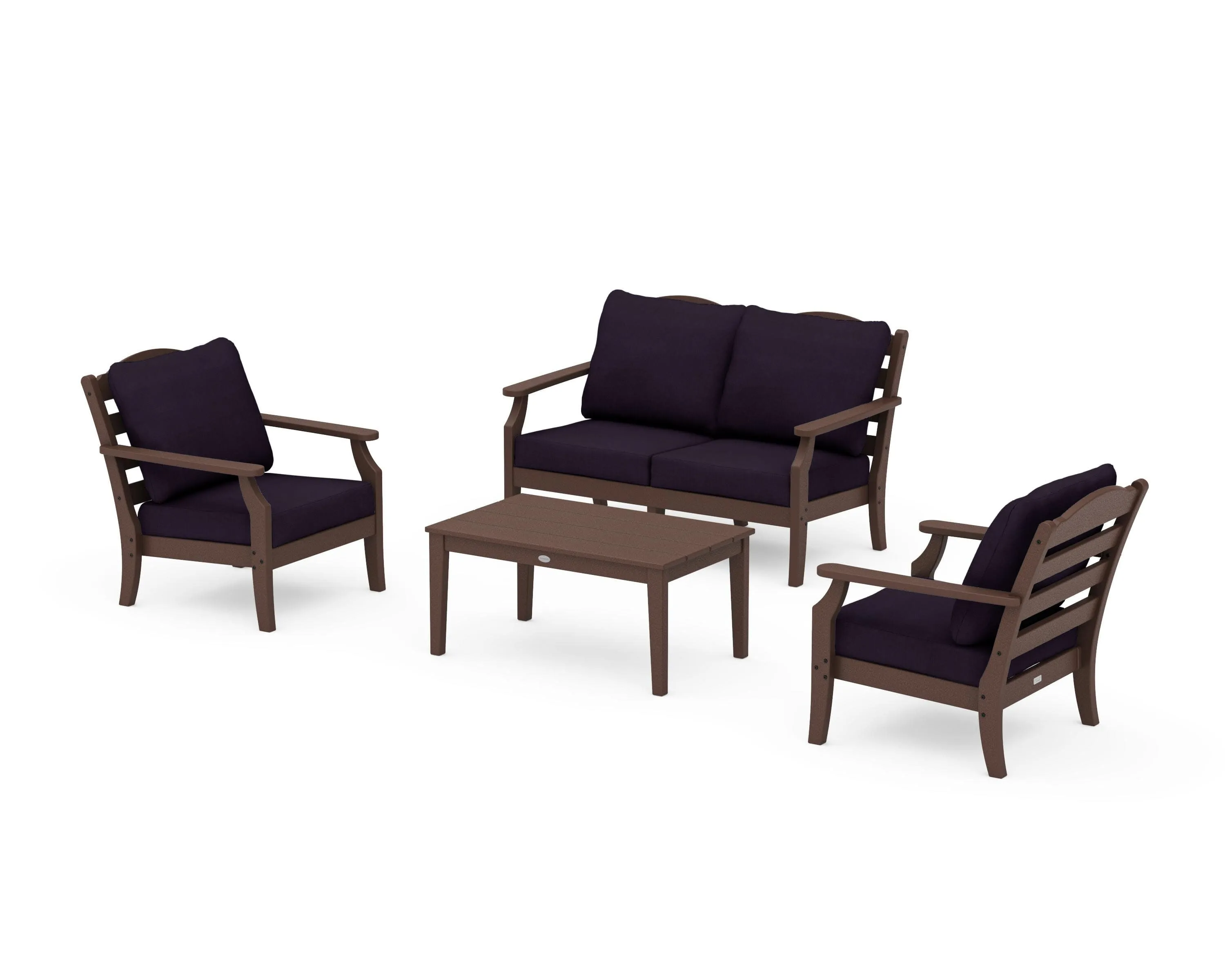 Savannah 4-Piece Deep Seating Set with Loveseat