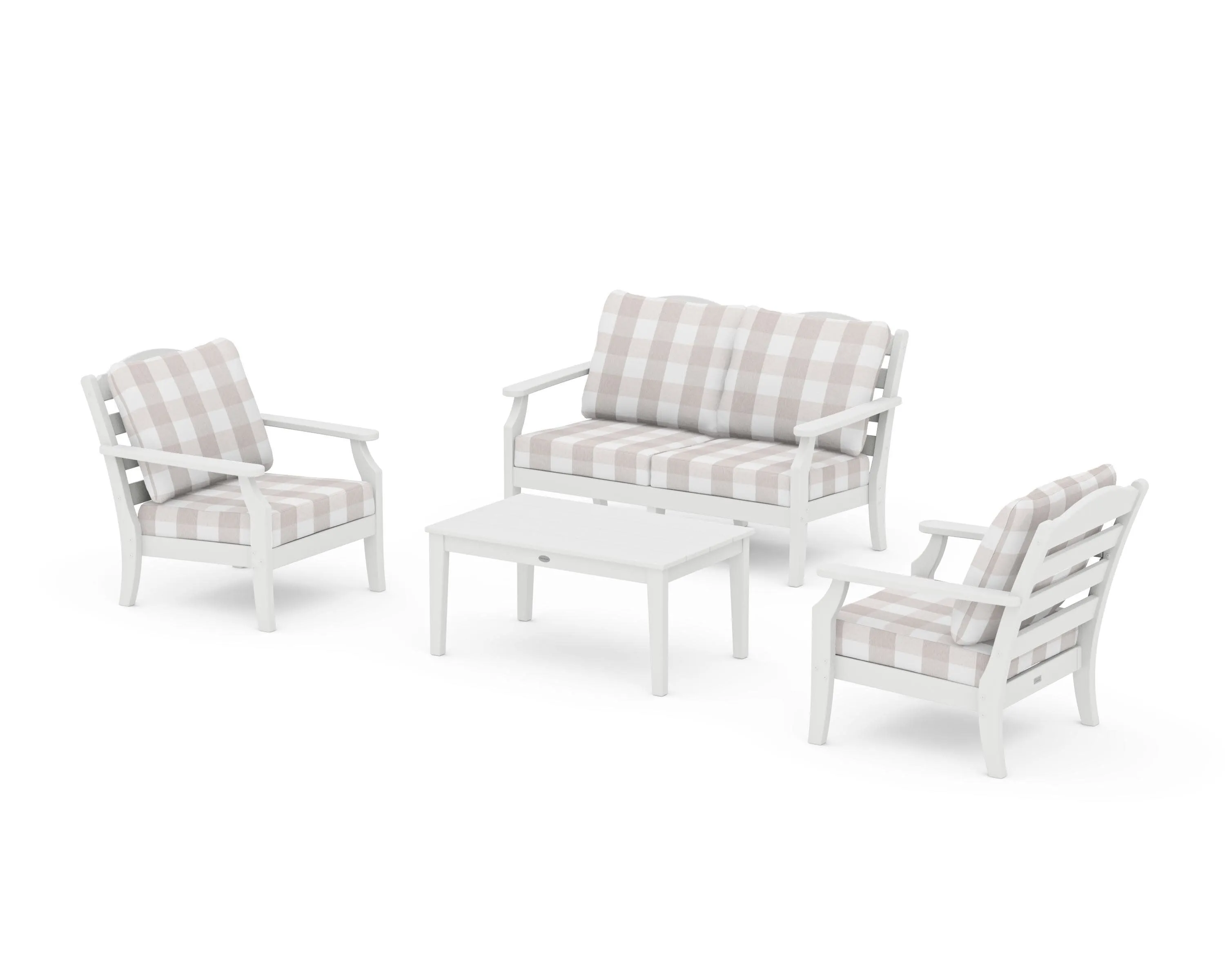 Savannah 4-Piece Deep Seating Set with Loveseat
