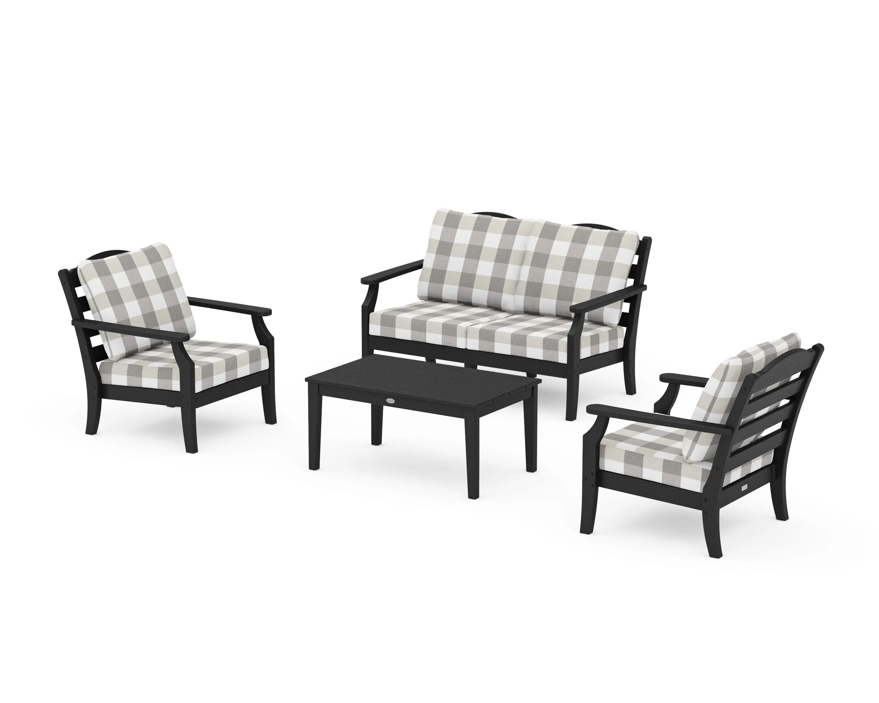 Savannah 4-Piece Deep Seating Set with Loveseat