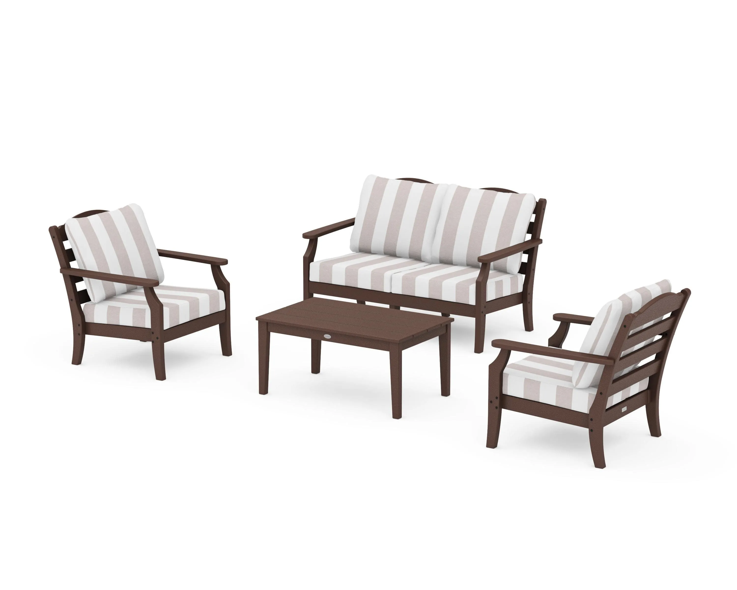 Savannah 4-Piece Deep Seating Set with Loveseat