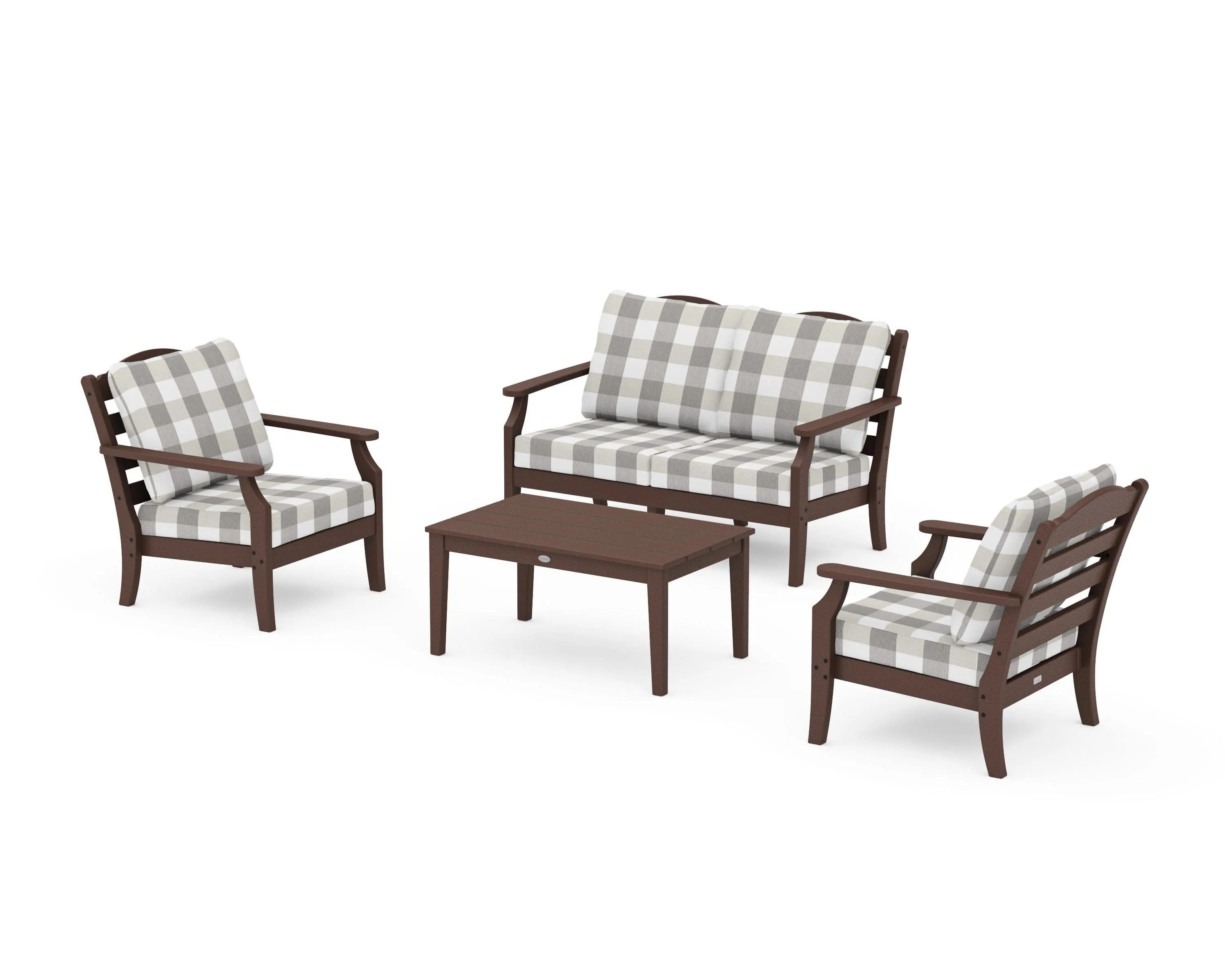 Savannah 4-Piece Deep Seating Set with Loveseat
