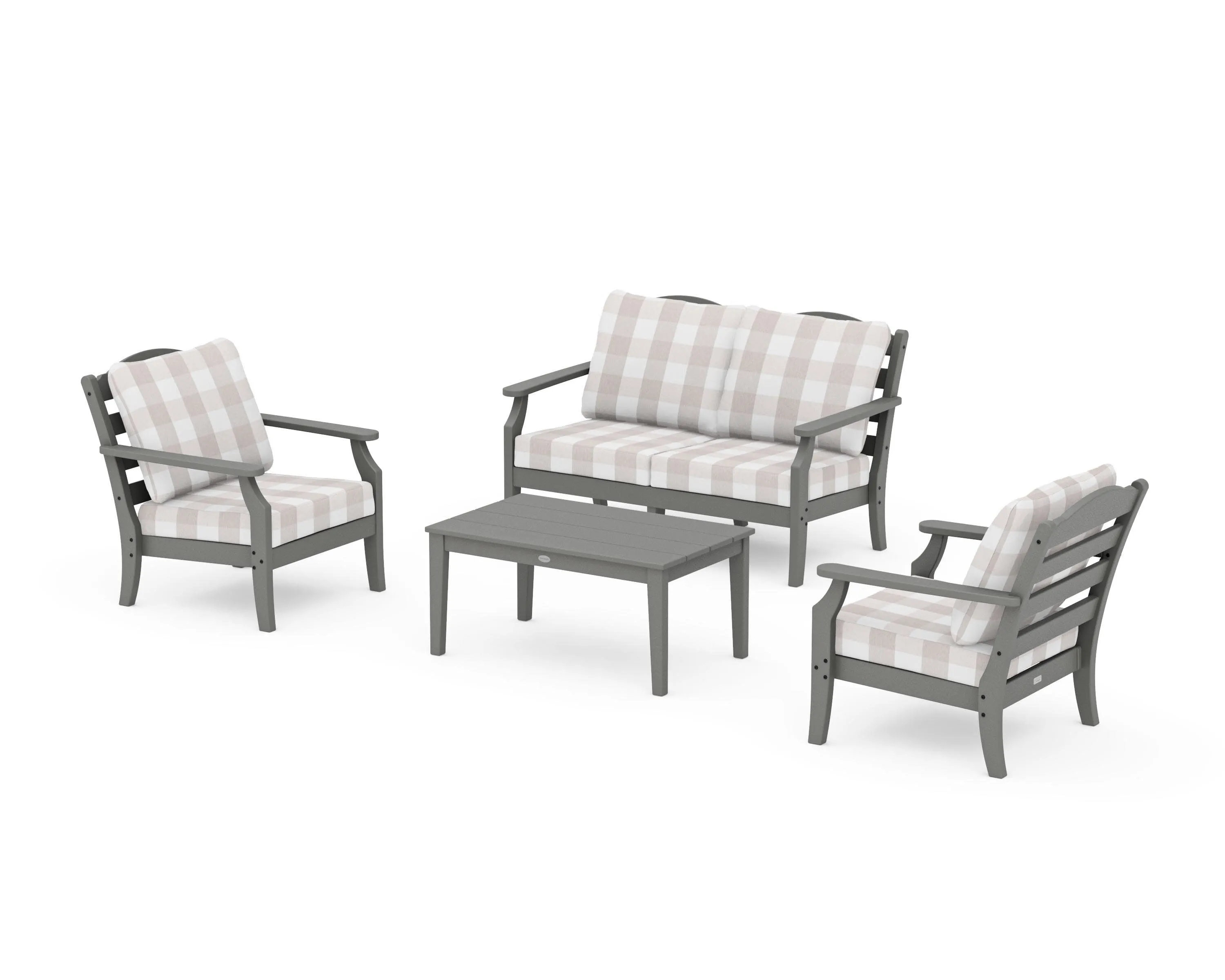 Savannah 4-Piece Deep Seating Set with Loveseat