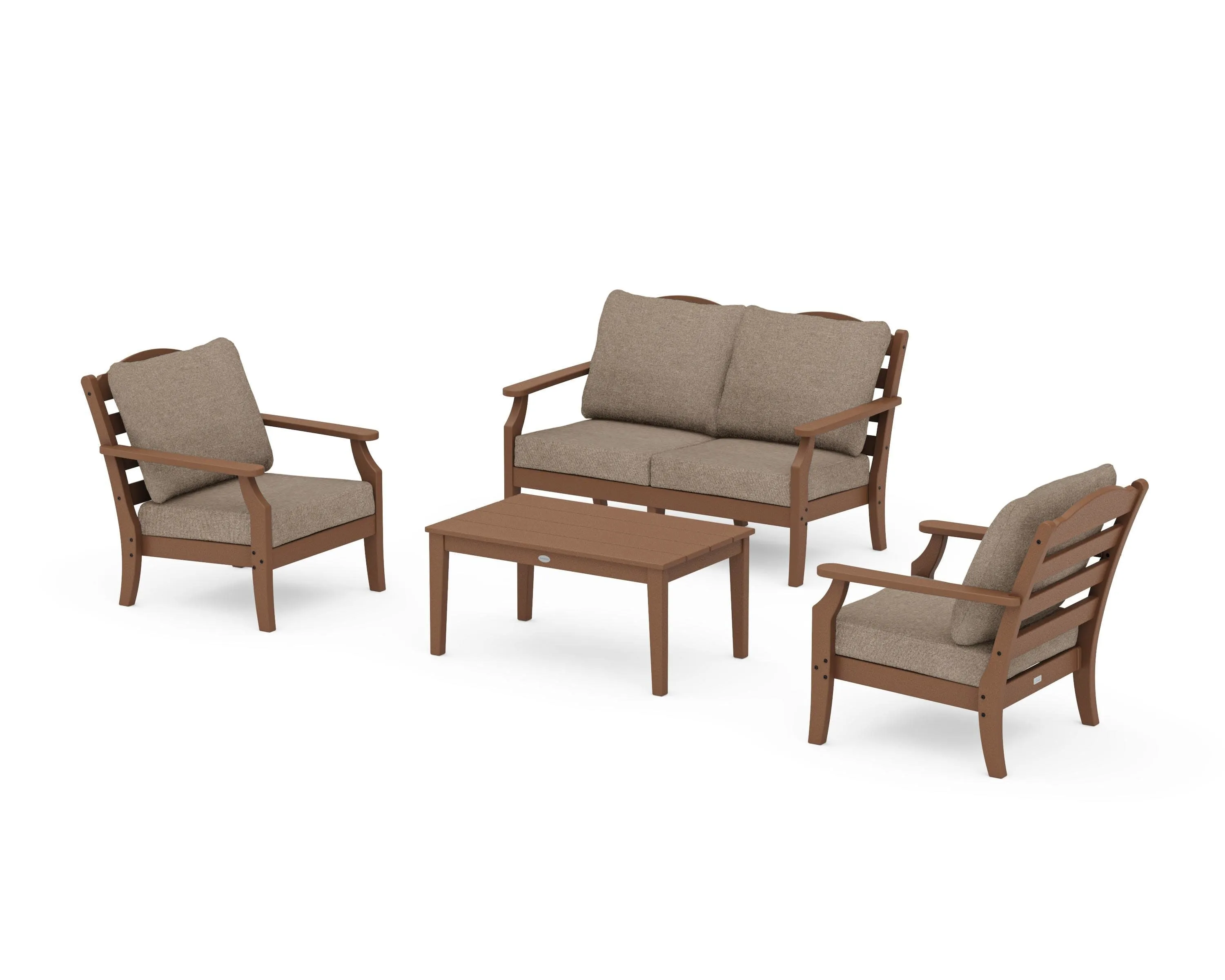 Savannah 4-Piece Deep Seating Set with Loveseat