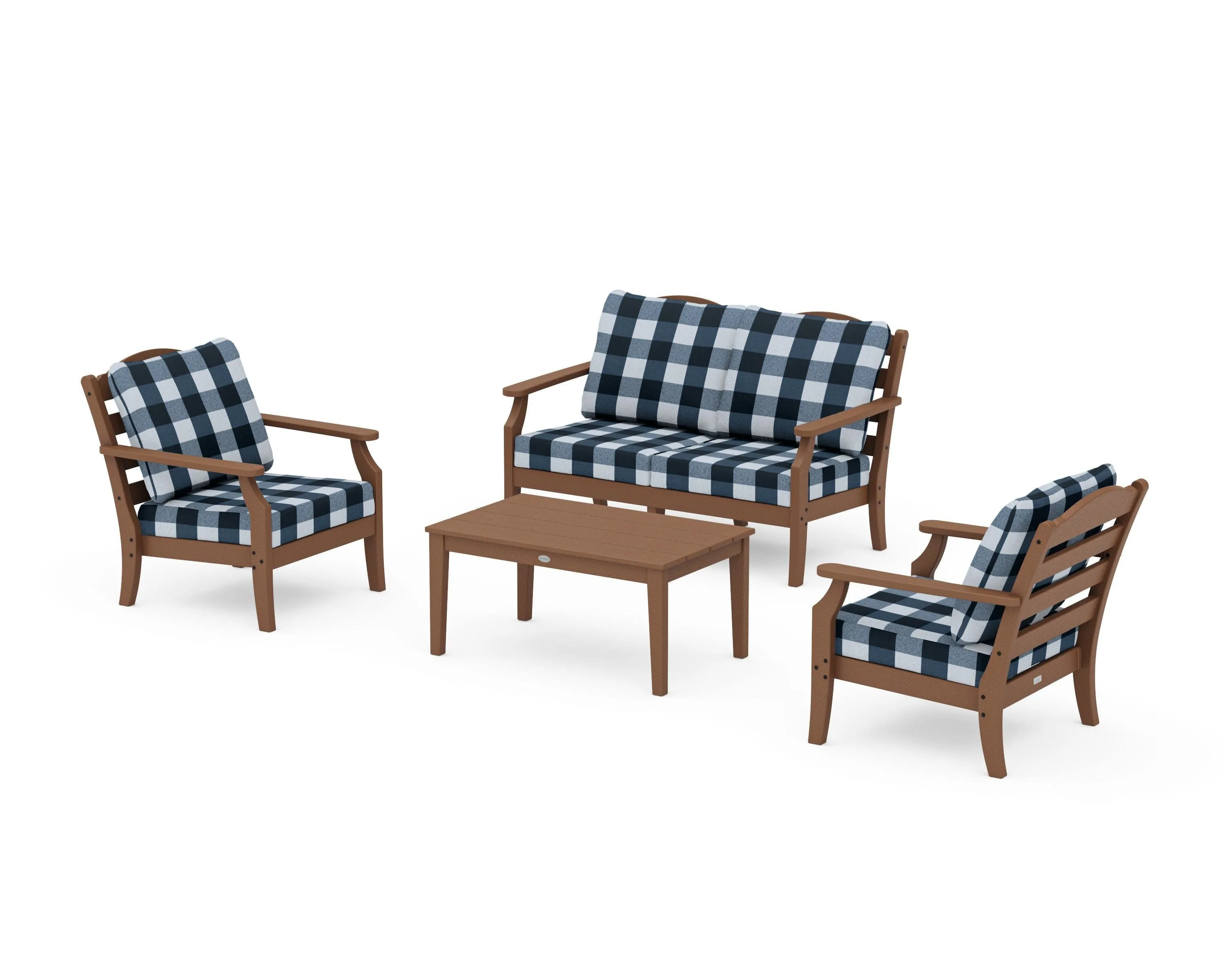 Savannah 4-Piece Deep Seating Set with Loveseat