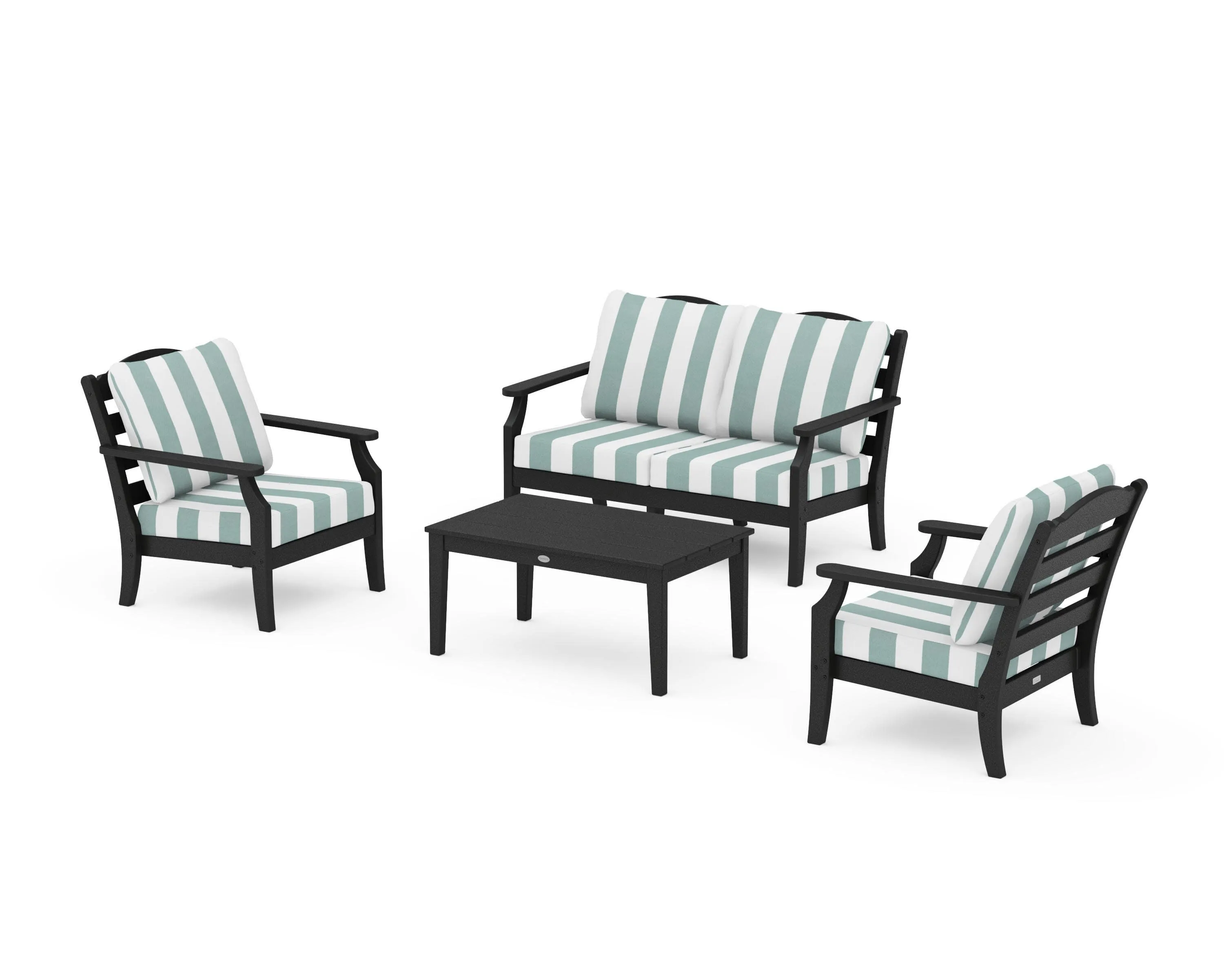 Savannah 4-Piece Deep Seating Set with Loveseat