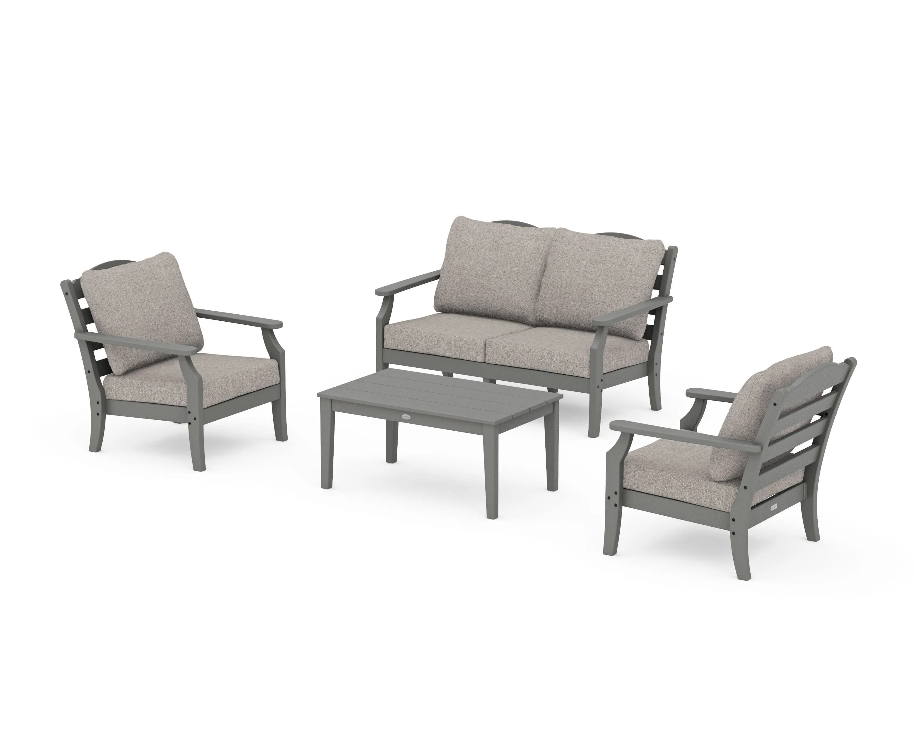 Savannah 4-Piece Deep Seating Set with Loveseat