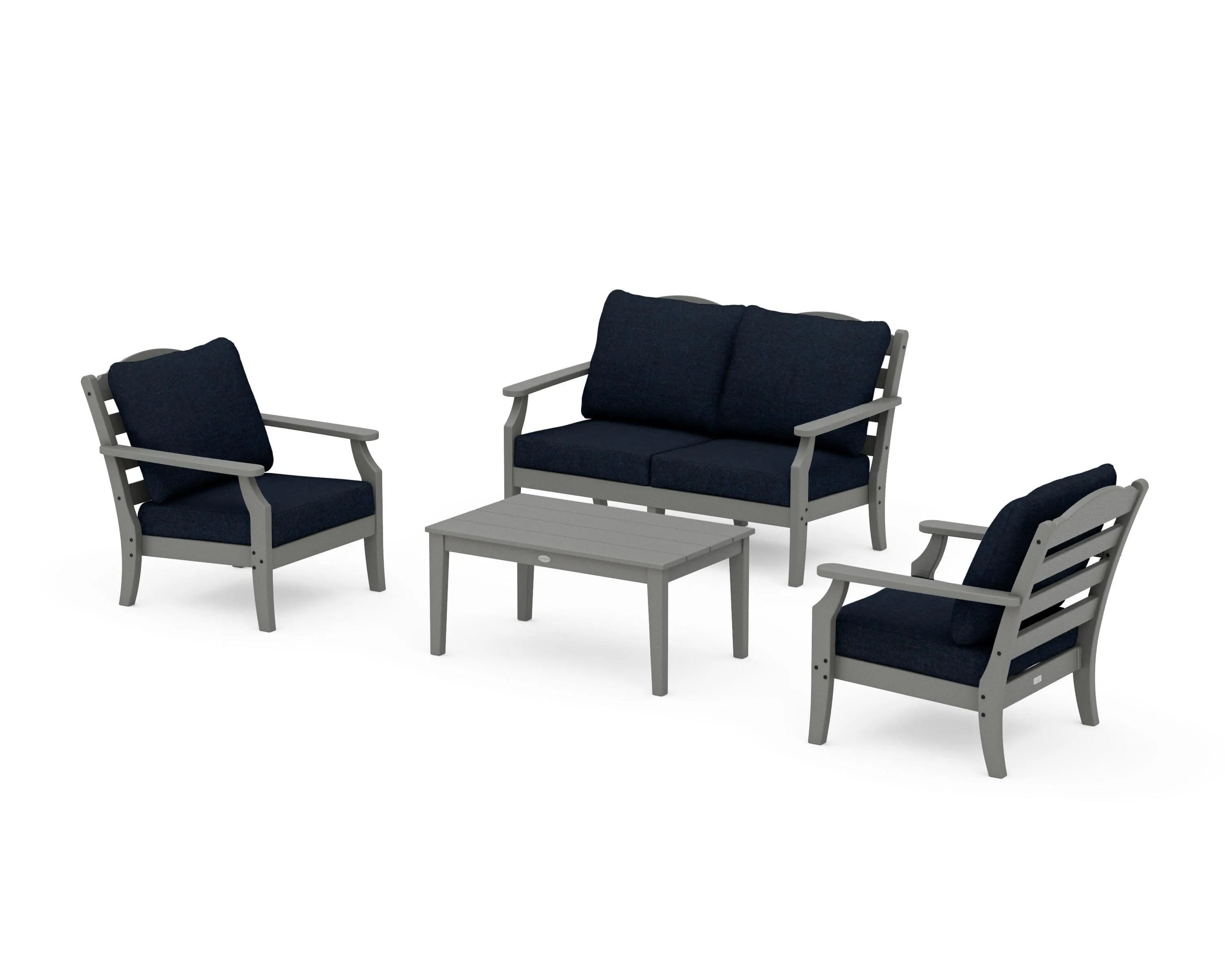 Savannah 4-Piece Deep Seating Set with Loveseat