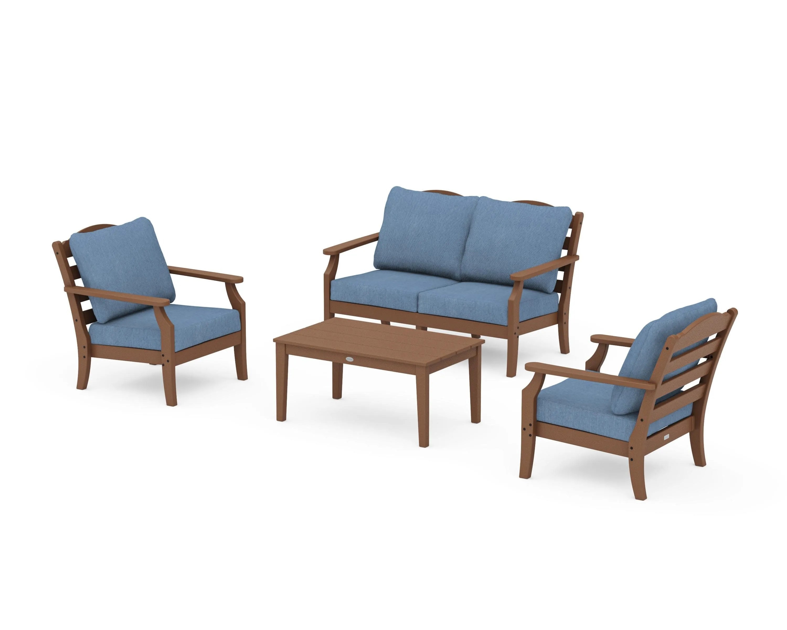 Savannah 4-Piece Deep Seating Set with Loveseat