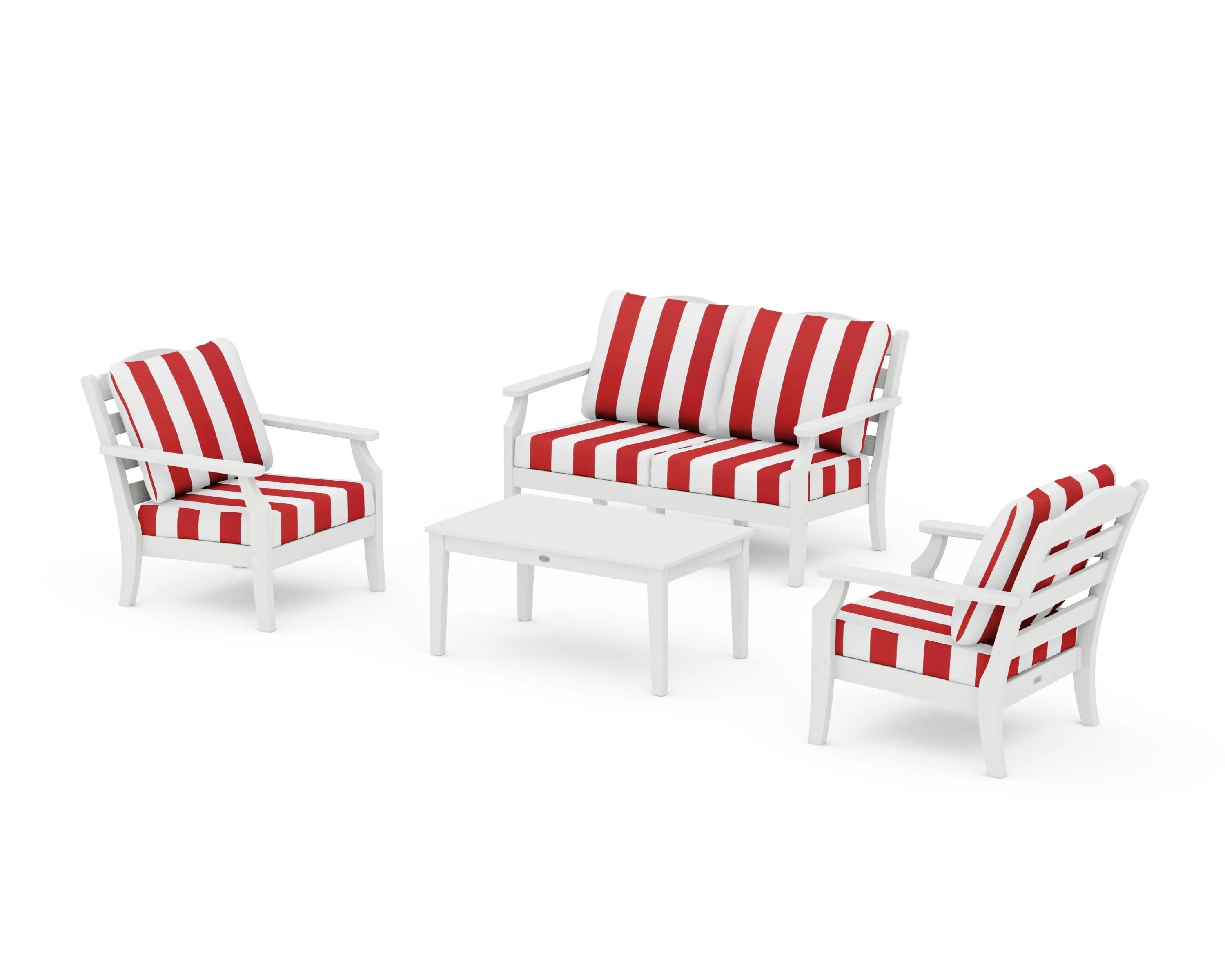 Savannah 4-Piece Deep Seating Set with Loveseat