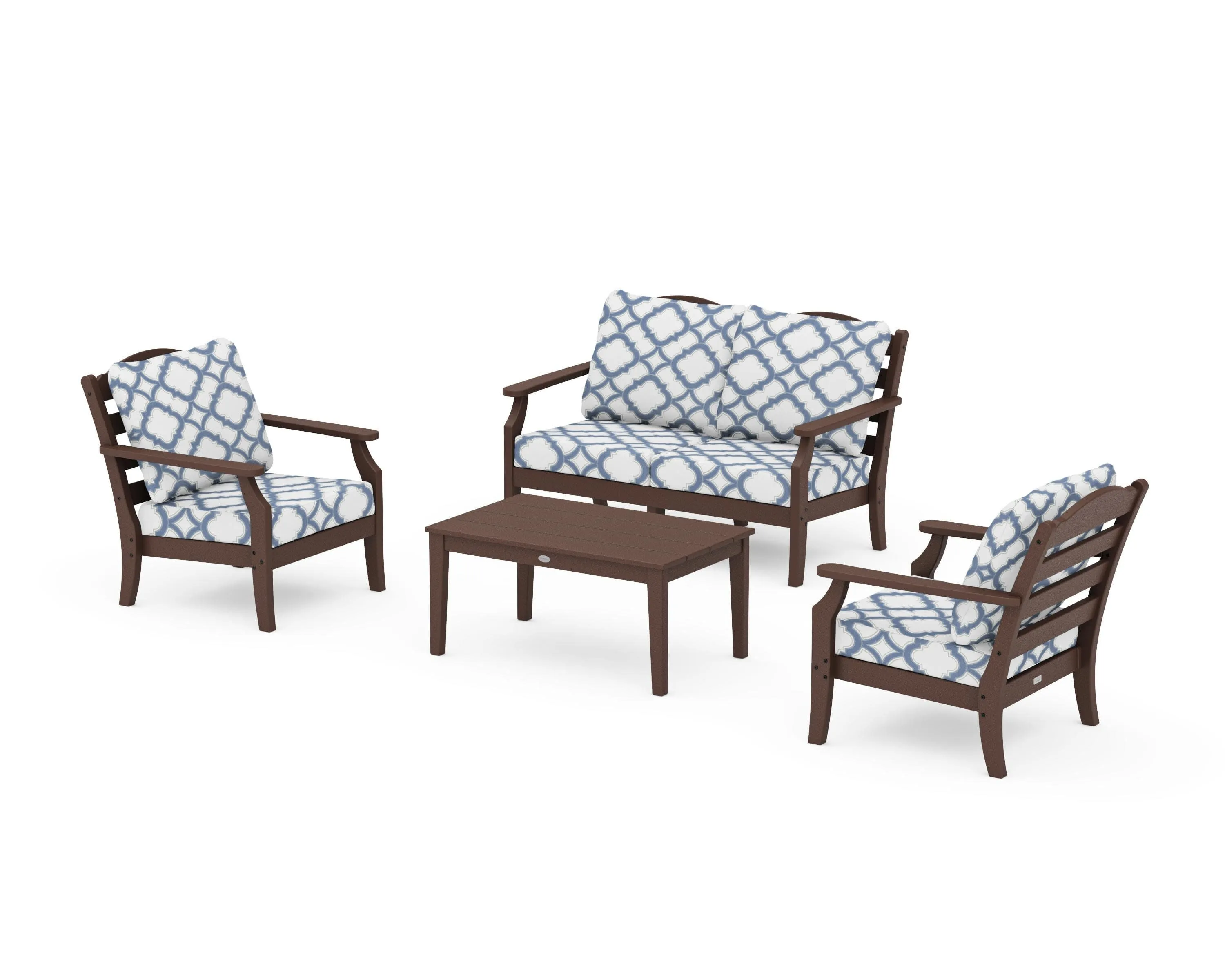 Savannah 4-Piece Deep Seating Set with Loveseat