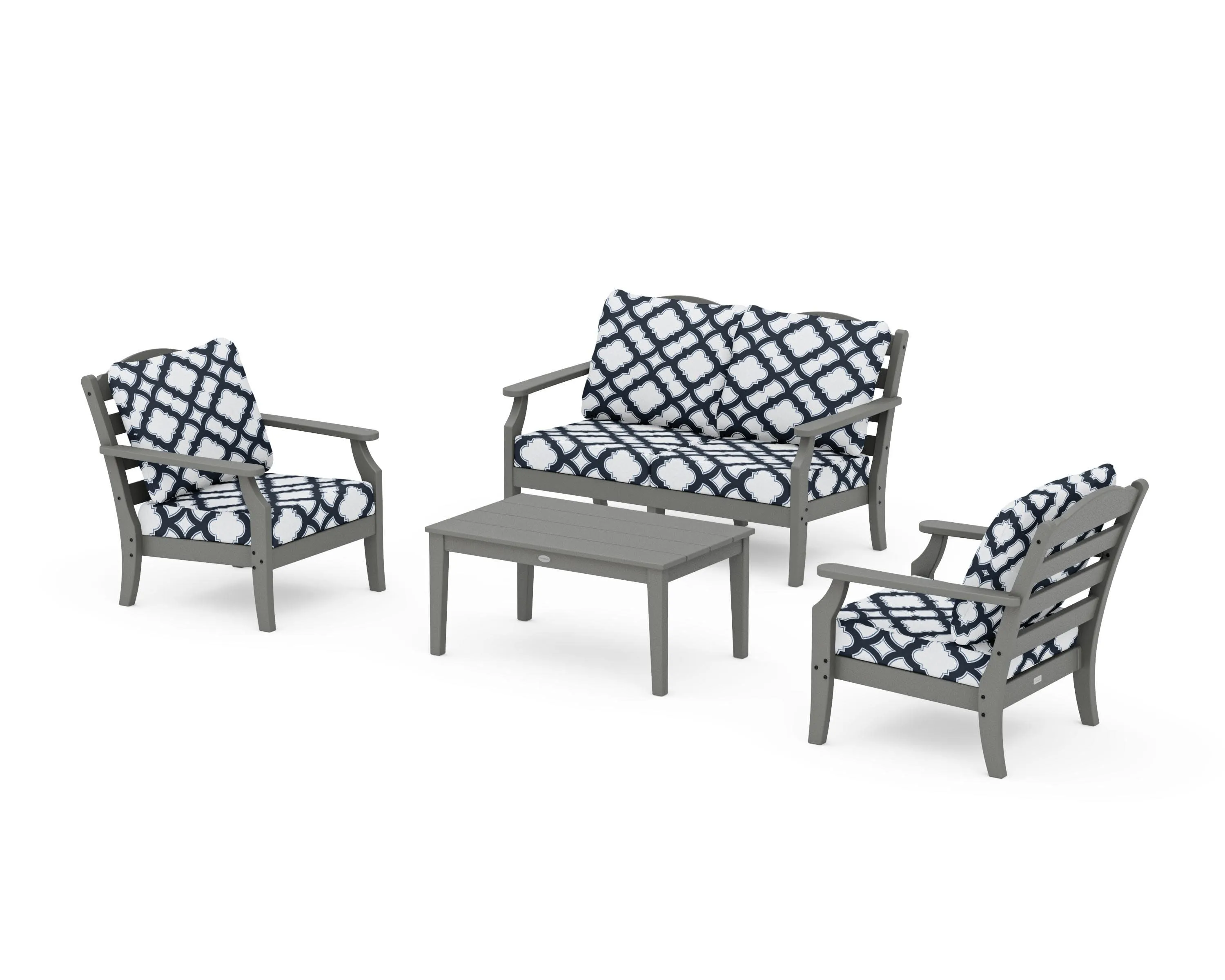 Savannah 4-Piece Deep Seating Set with Loveseat
