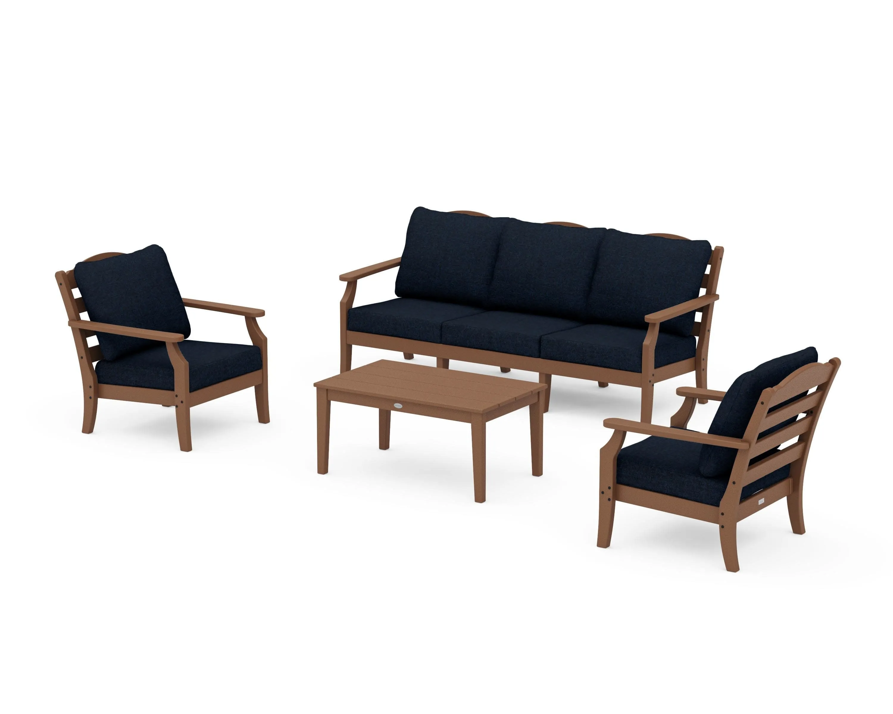 Savannah 4-Piece Deep Seating Set with Sofa