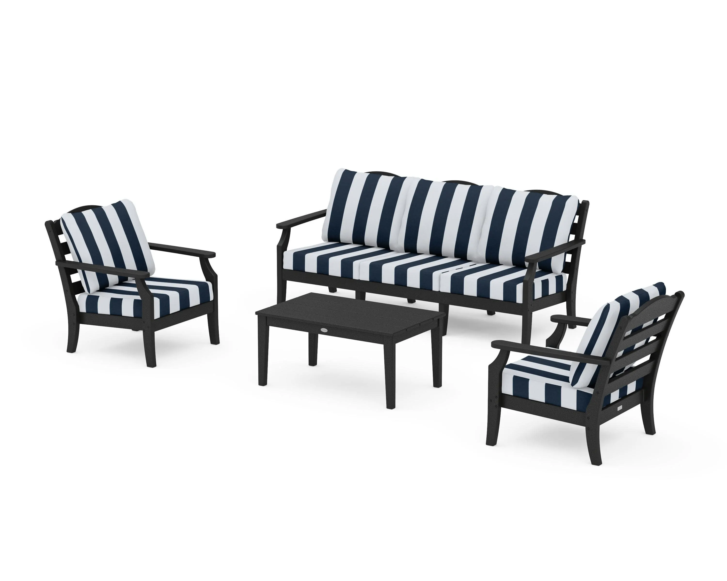 Savannah 4-Piece Deep Seating Set with Sofa