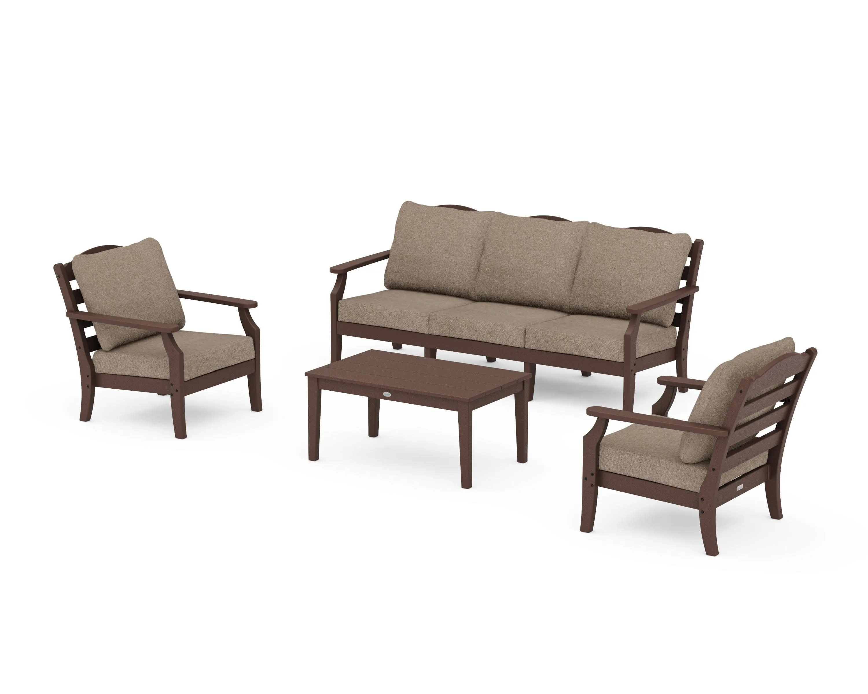 Savannah 4-Piece Deep Seating Set with Sofa