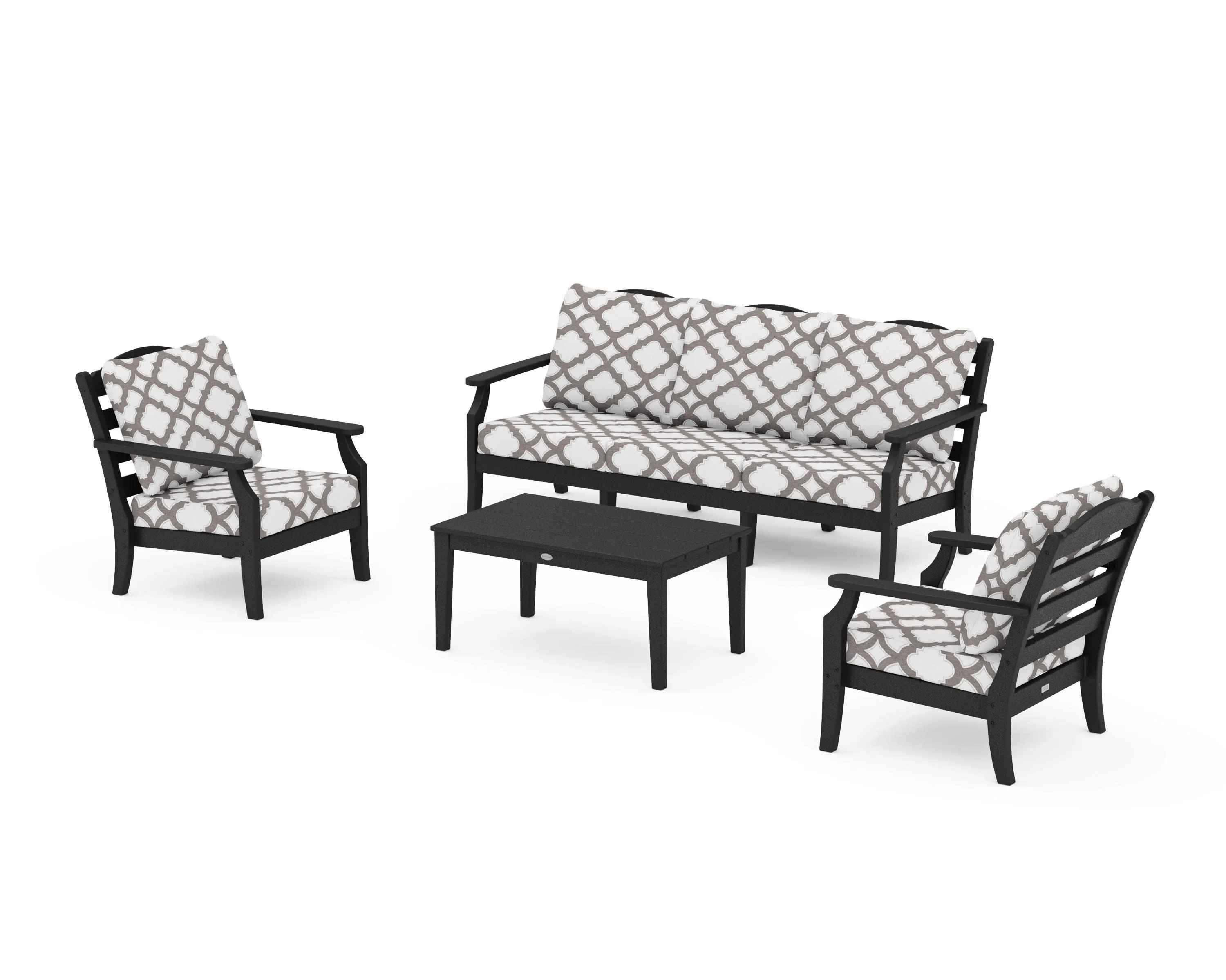 Savannah 4-Piece Deep Seating Set with Sofa