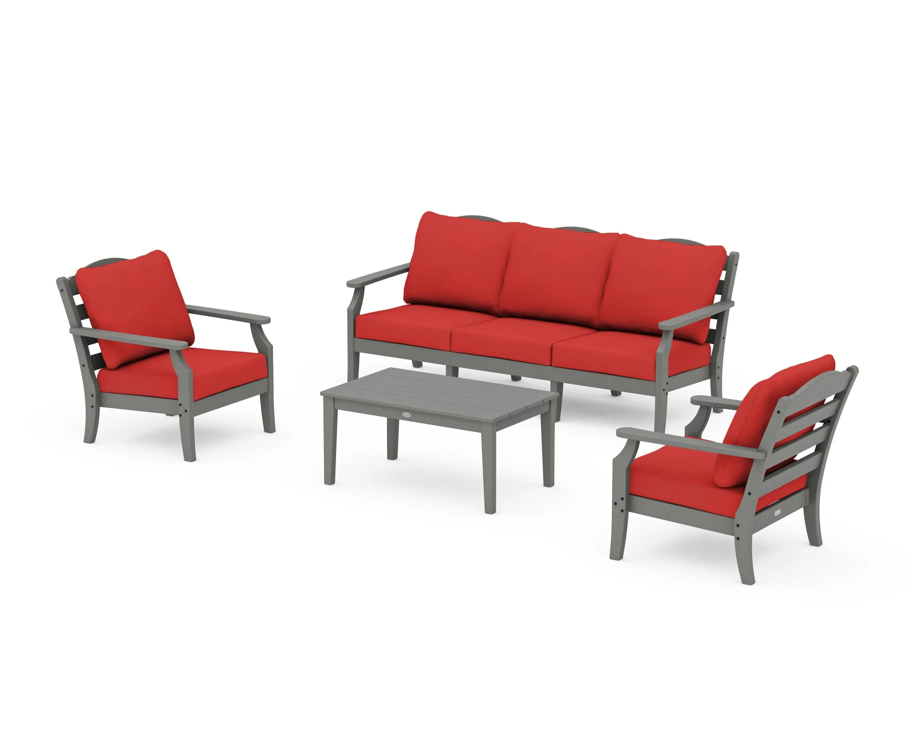 Savannah 4-Piece Deep Seating Set with Sofa