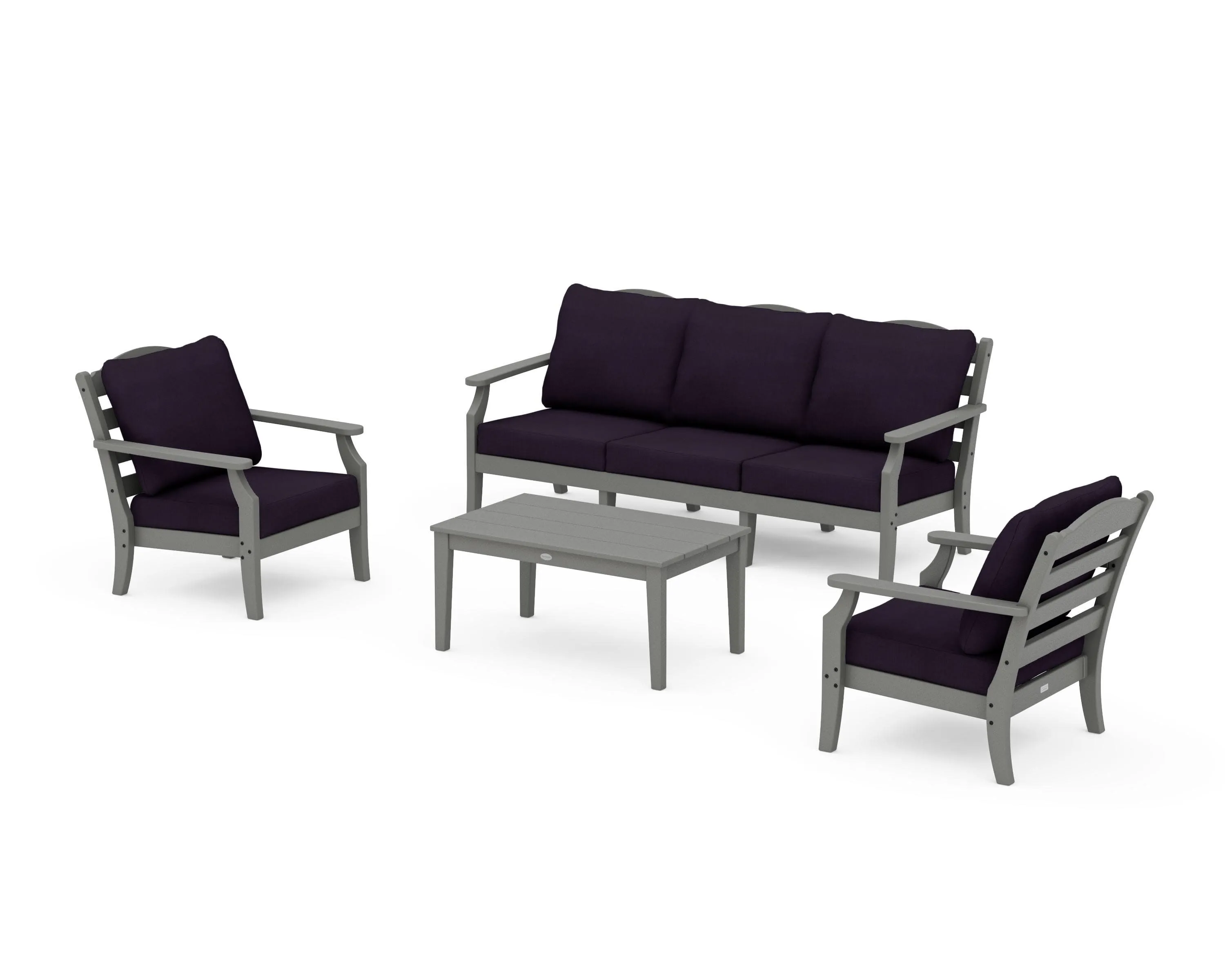 Savannah 4-Piece Deep Seating Set with Sofa
