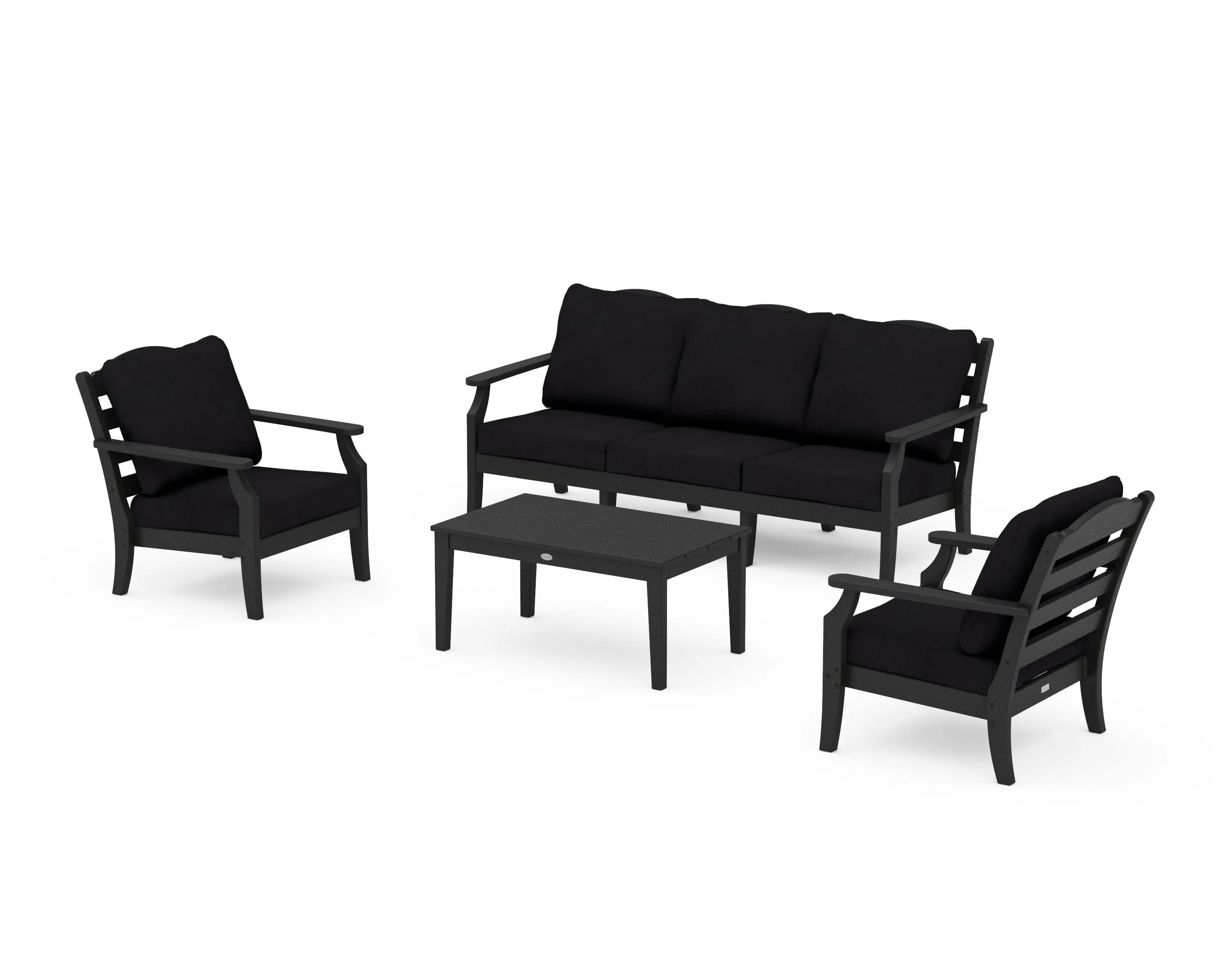 Savannah 4-Piece Deep Seating Set with Sofa