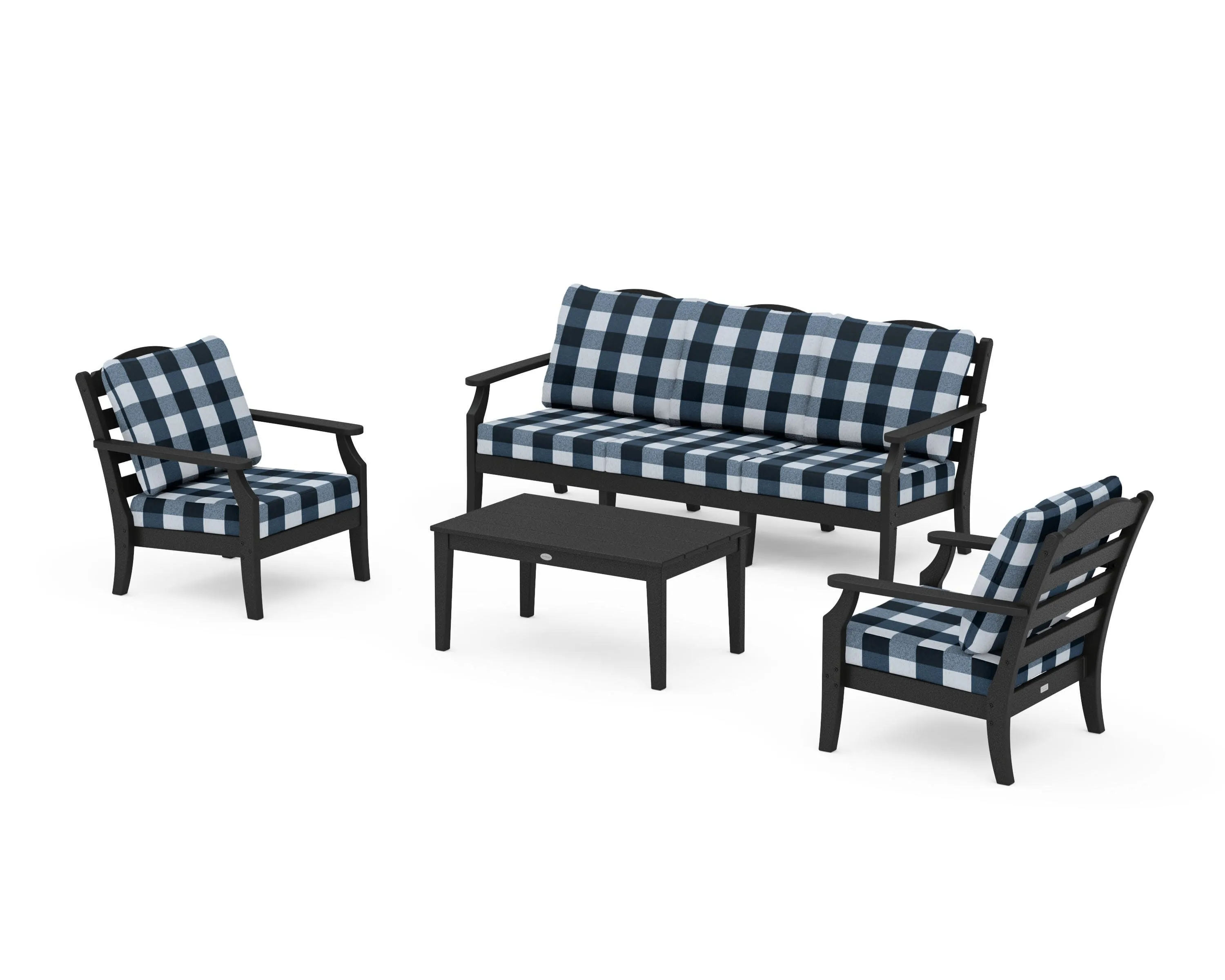 Savannah 4-Piece Deep Seating Set with Sofa