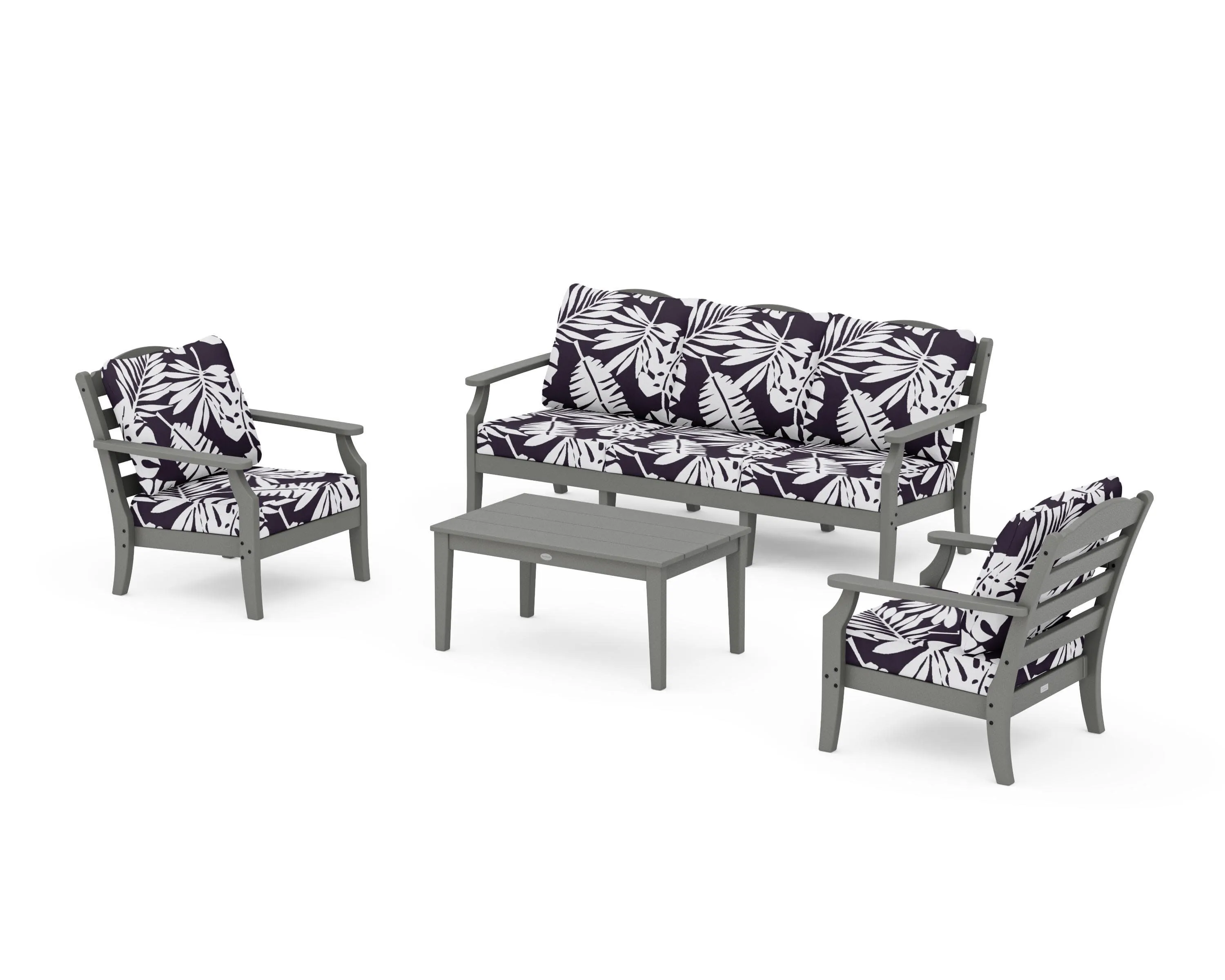 Savannah 4-Piece Deep Seating Set with Sofa
