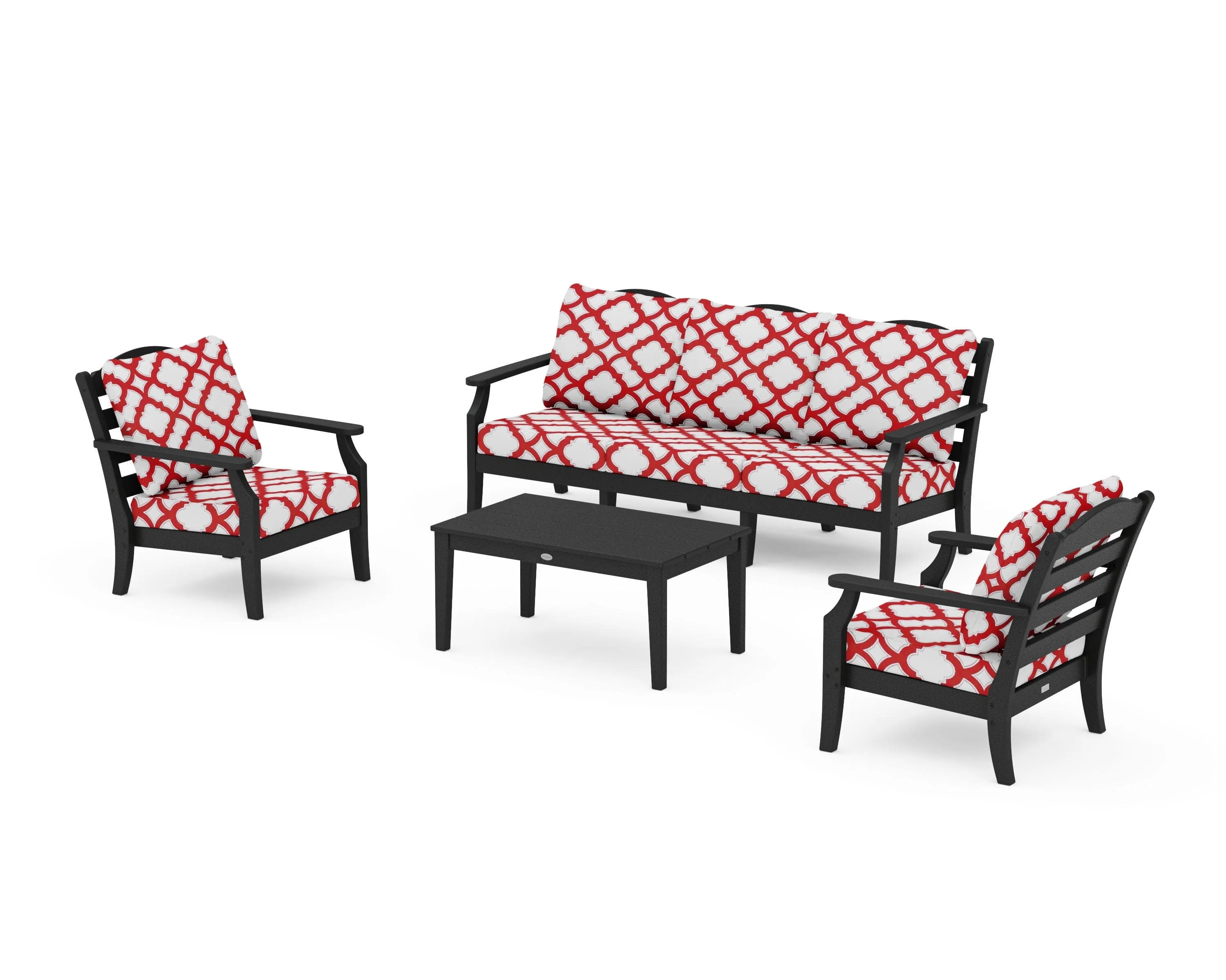 Savannah 4-Piece Deep Seating Set with Sofa