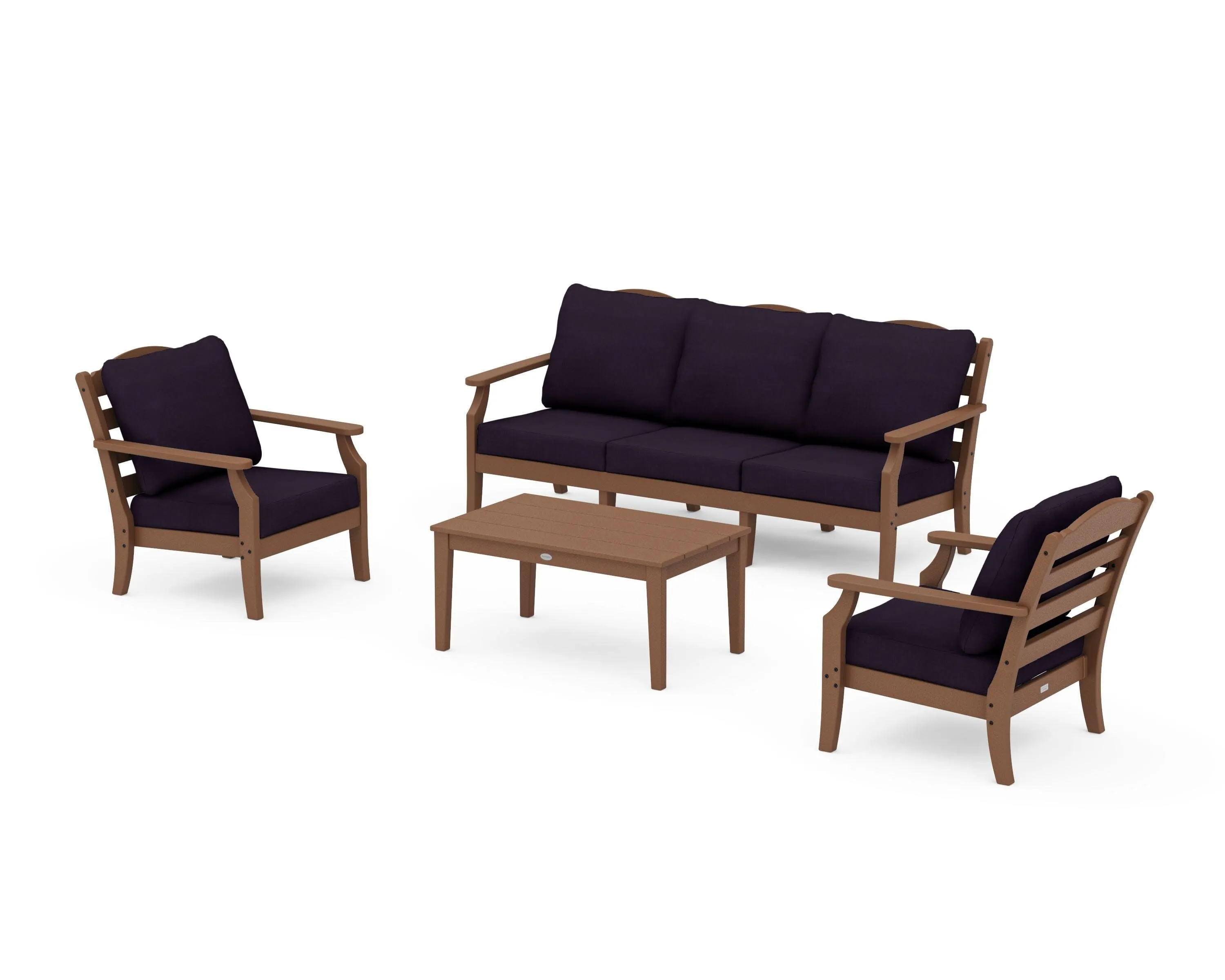 Savannah 4-Piece Deep Seating Set with Sofa