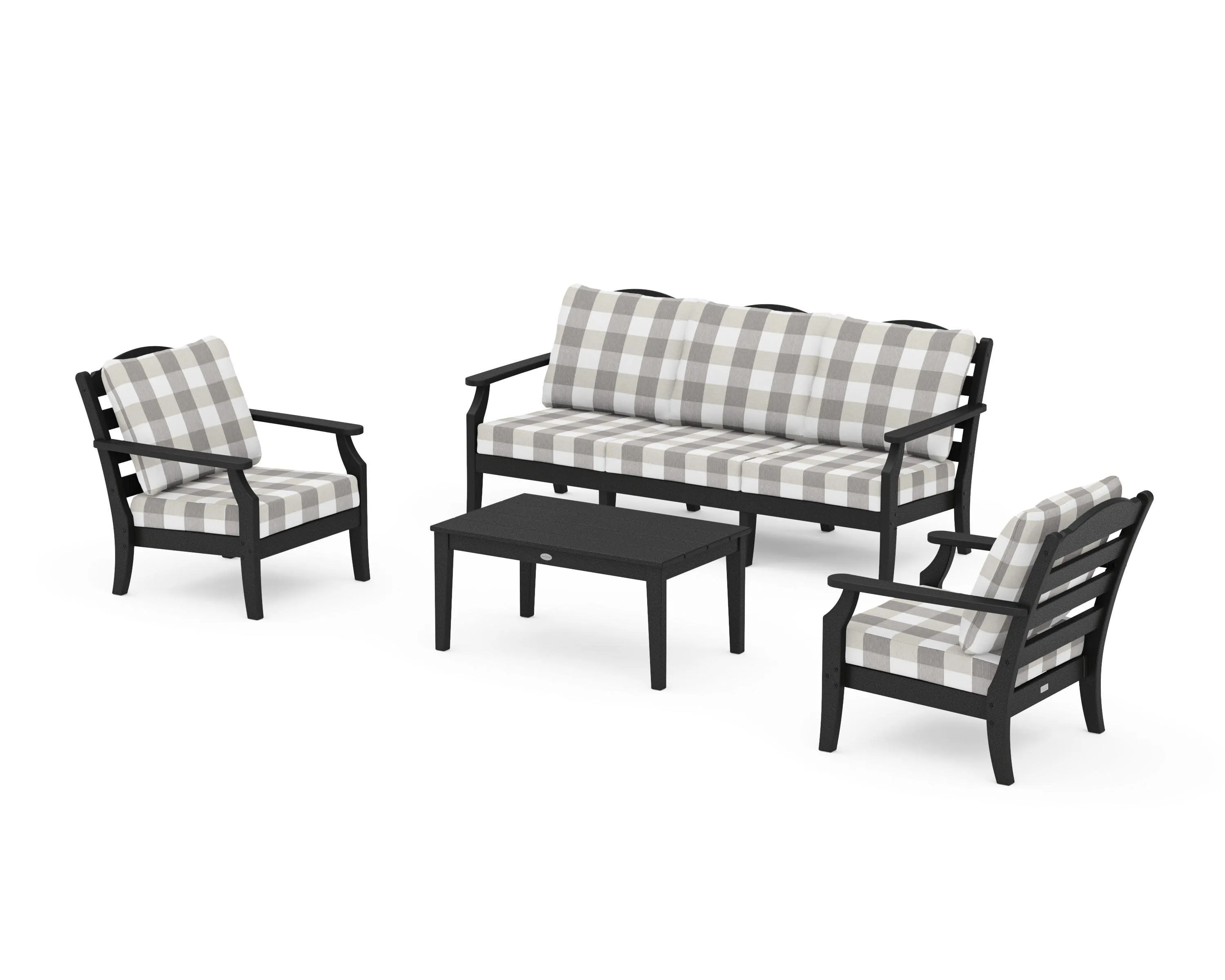 Savannah 4-Piece Deep Seating Set with Sofa